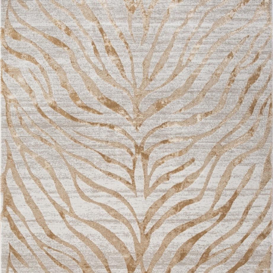 Elegance GC_CNC6007 Gold 7 ft. 10 in. x 10 ft. 3 in. Area Rug--1