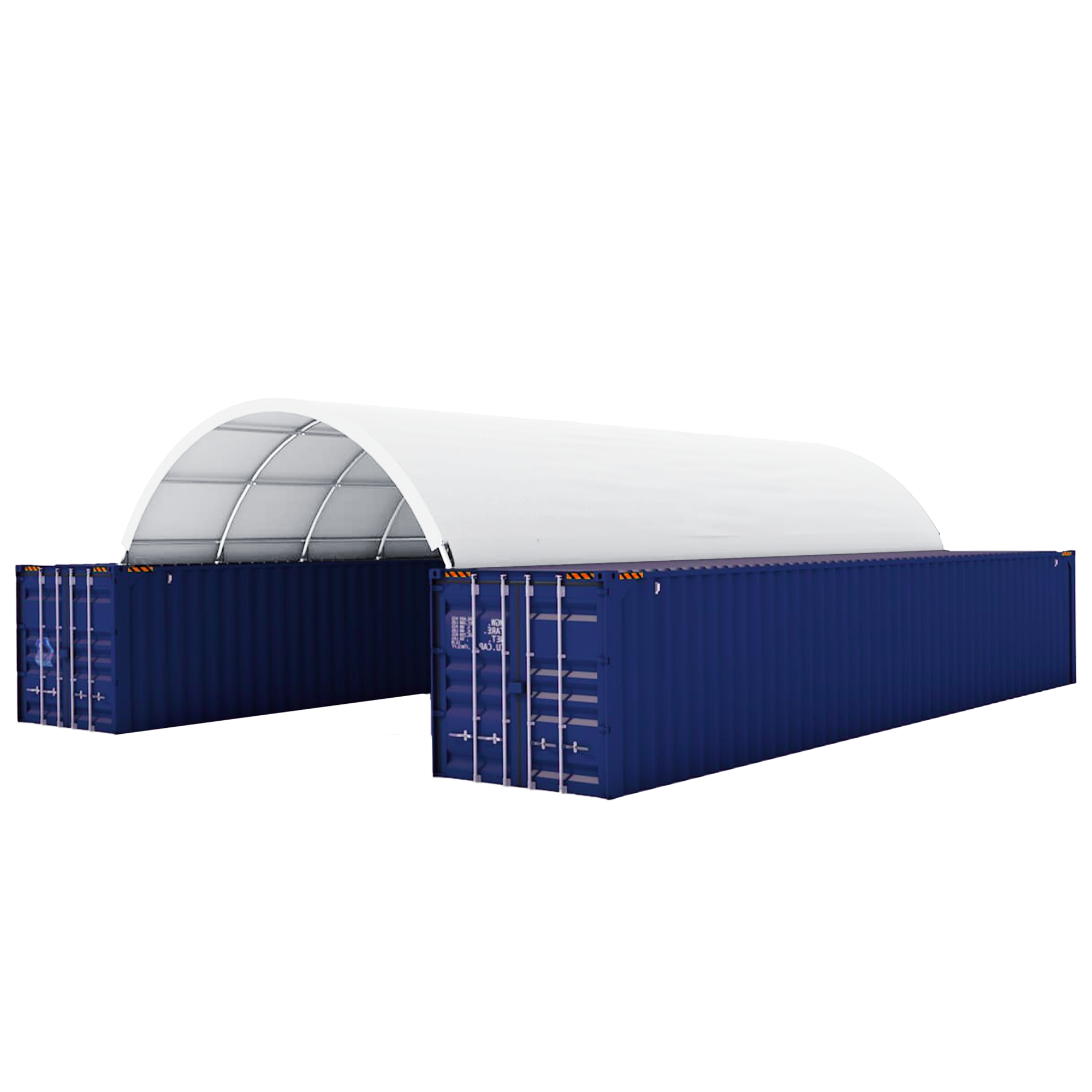 Shipping Container Canopy Shelter 20'x40',18 OZ PVC--1