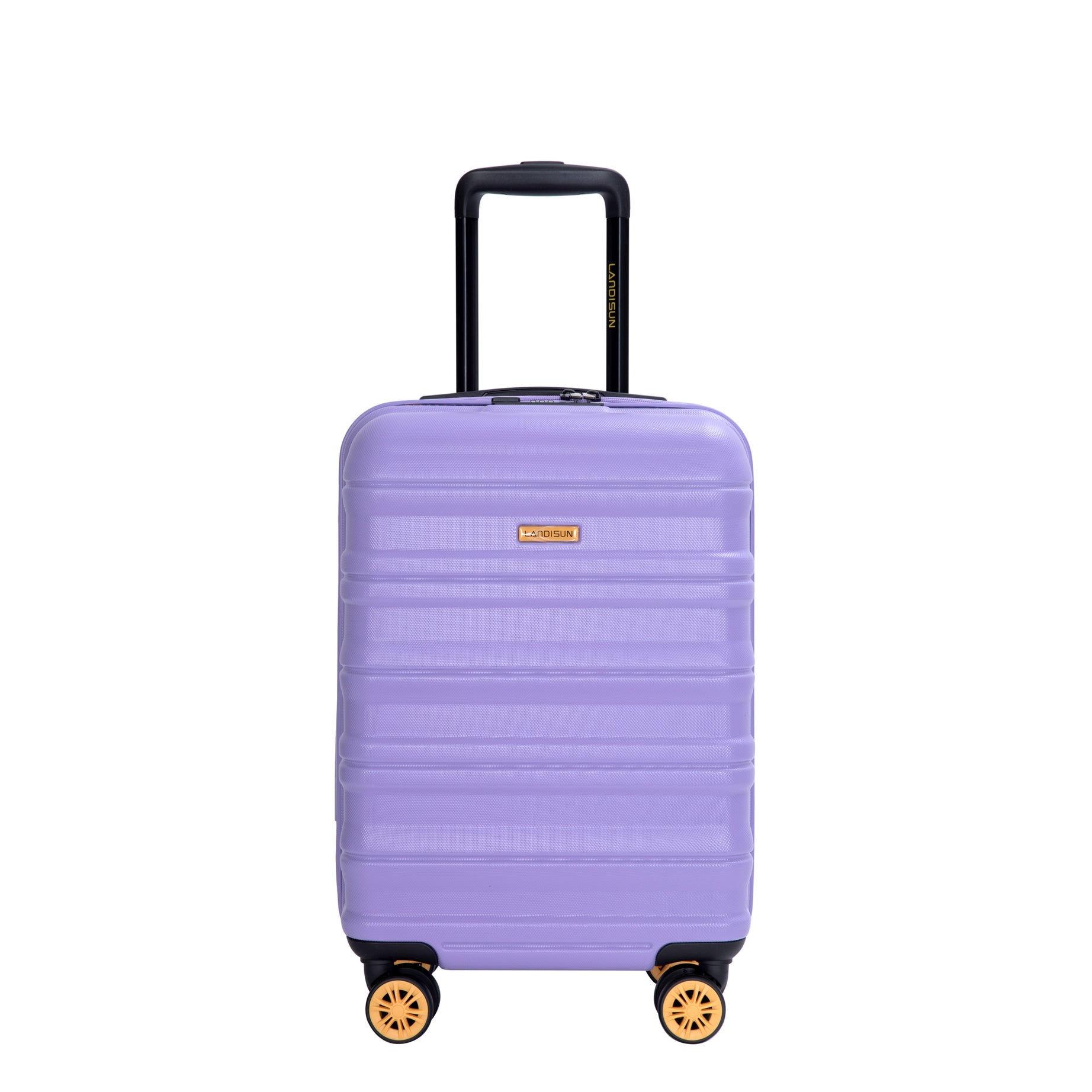 Carry On Luggage  Airline Approved18.5" Carry On Suitcase With TSA Approved Carry On Luggage With Wheels Carry on Bag Hard Shell Suitcases, LIGHT PURPLE--1