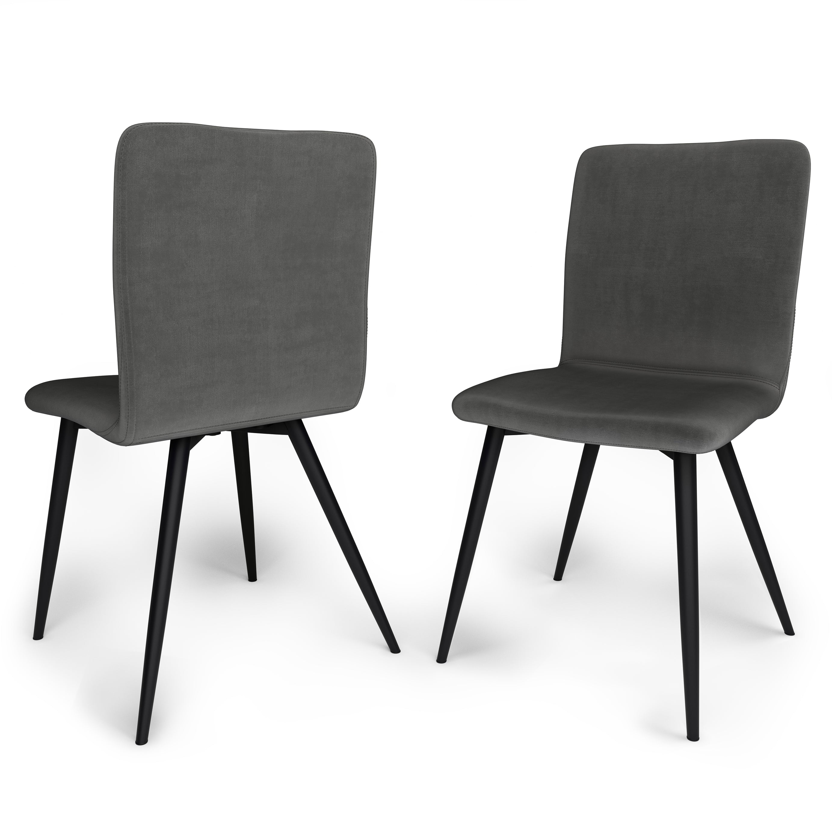 Baylor - Dining Chair (Set of 2) - Dark Grey--1