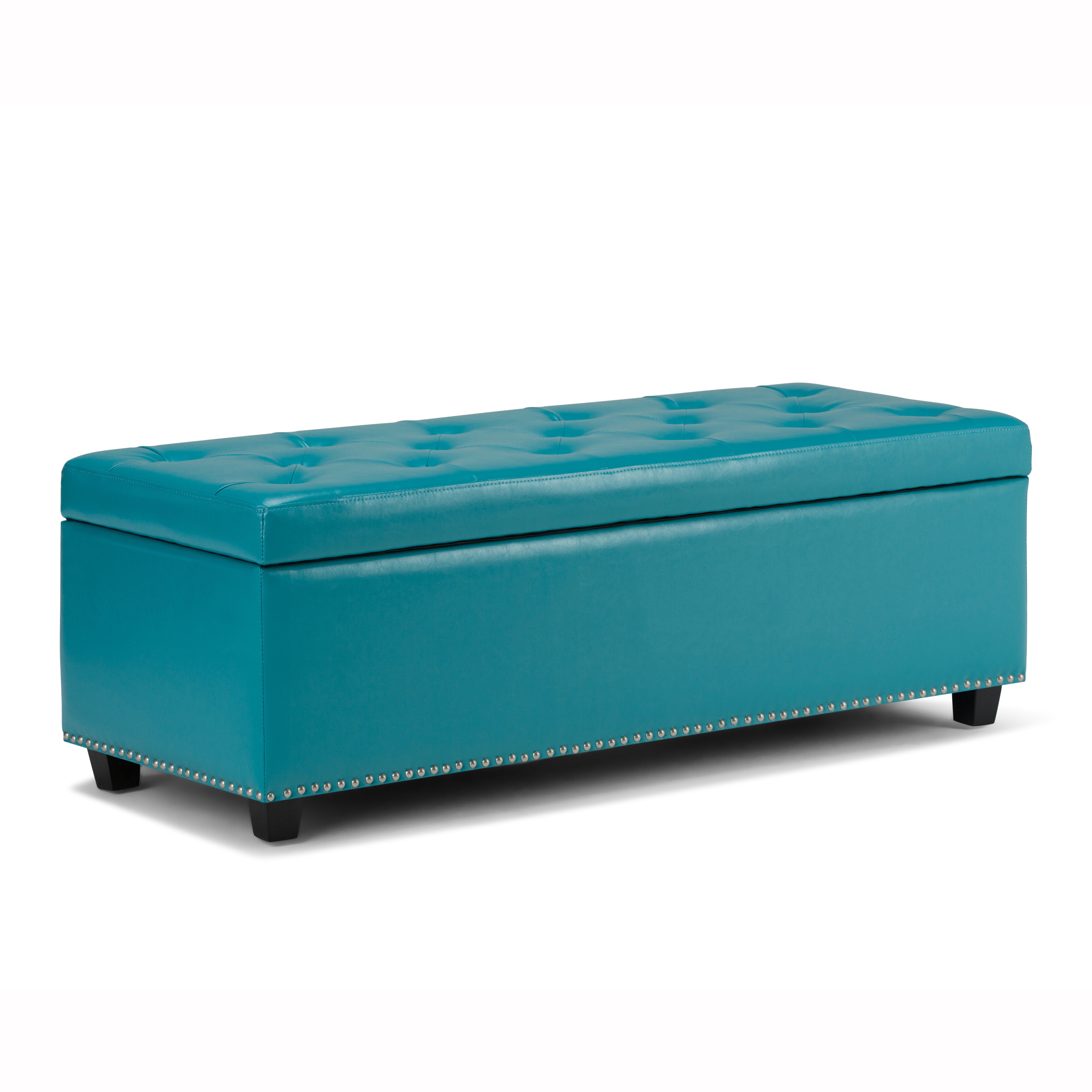 Hamilton - Storage Ottoman - Mediterranean Blue--1