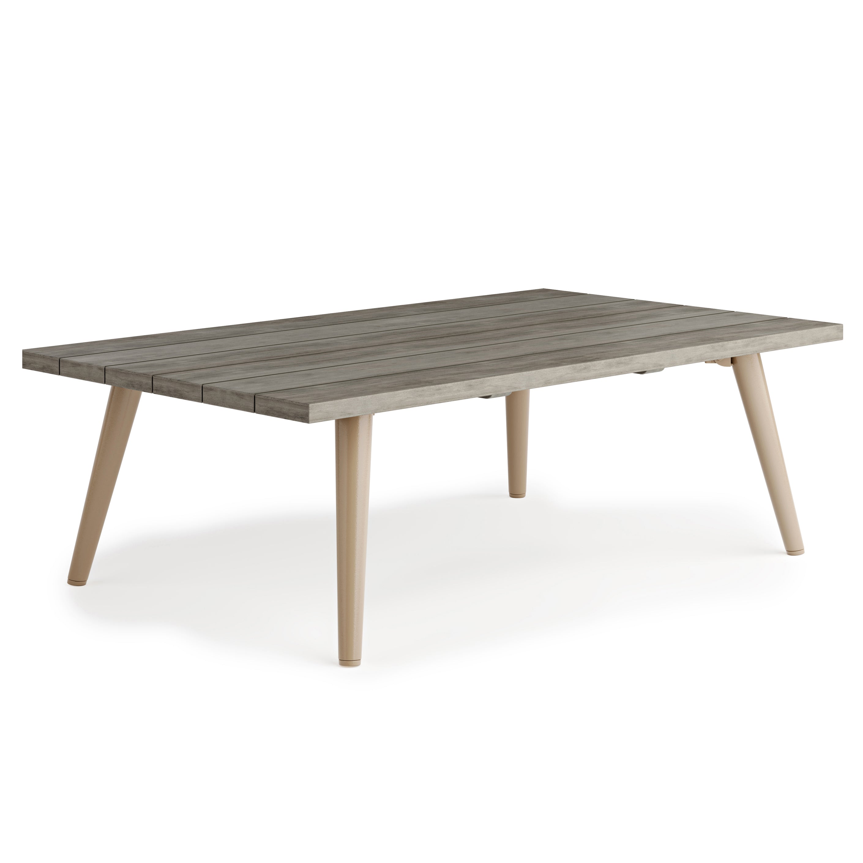 Belize - Outdoor Coffee Table - Distressed Weathered Grey--1