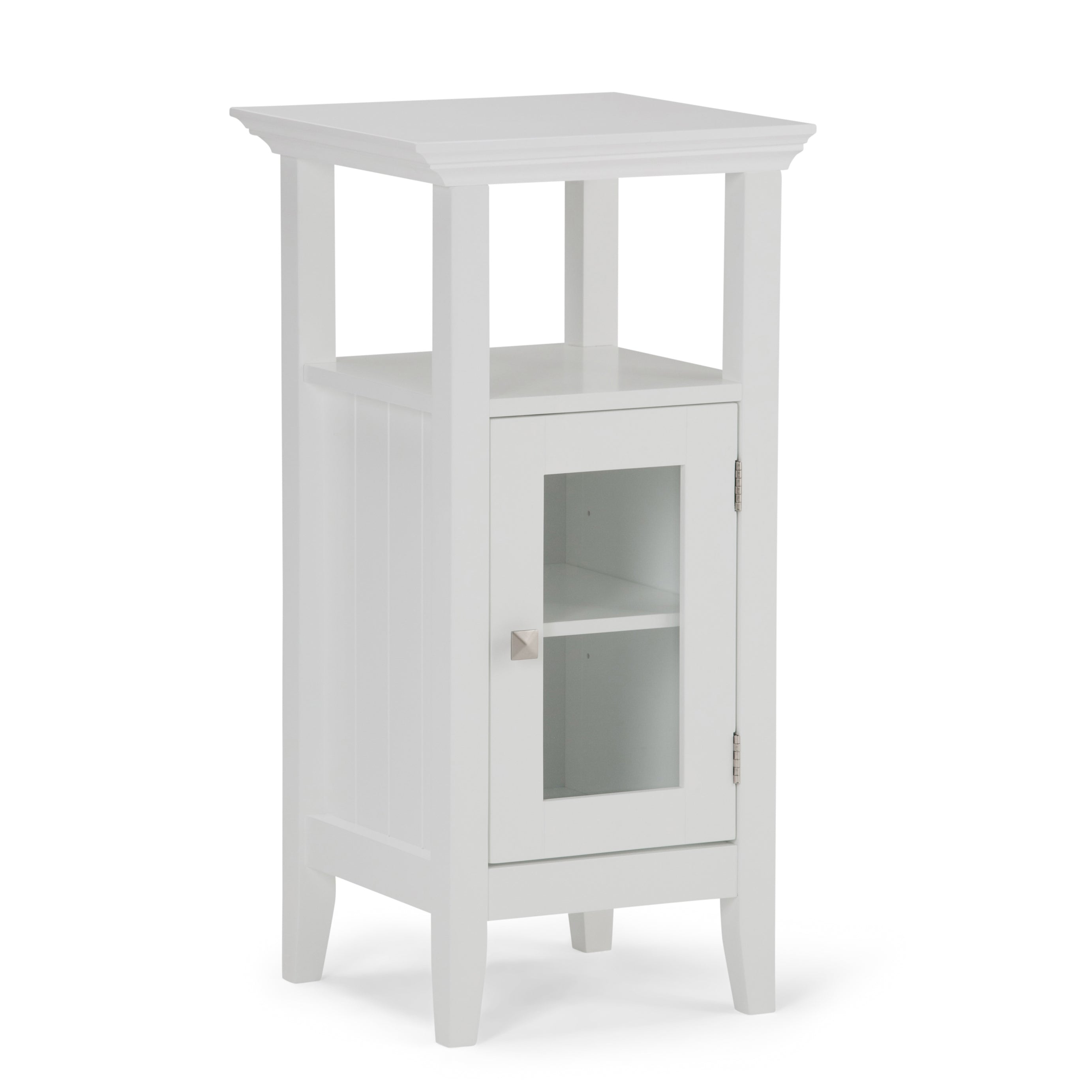 Acadian - Floor Storage Cabinet - Pure White--1