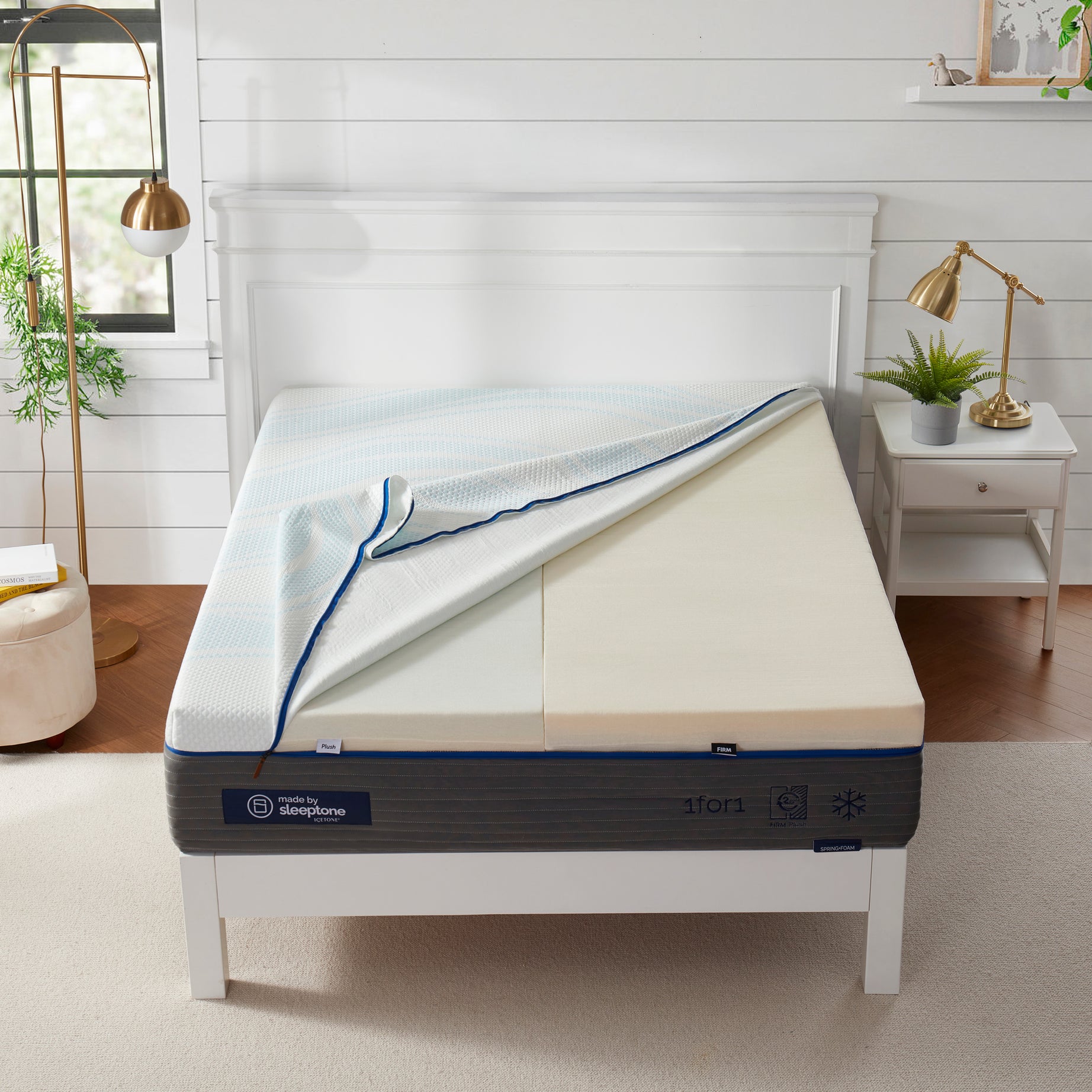 Sleeptone 12'' Hybrid mattress-Full--1