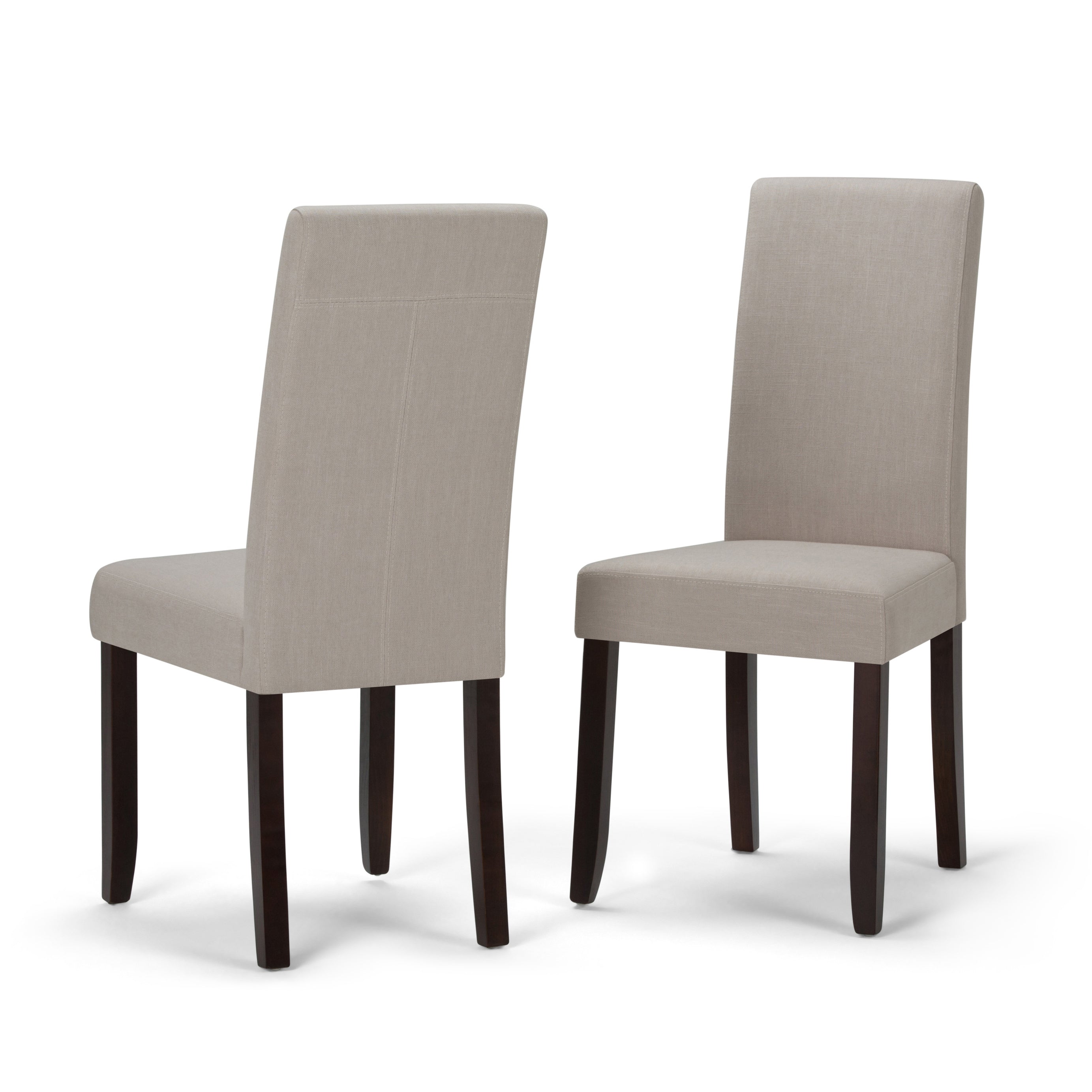 Acadian - Parson Dining Chair (Set of 2) - Light Beige--1