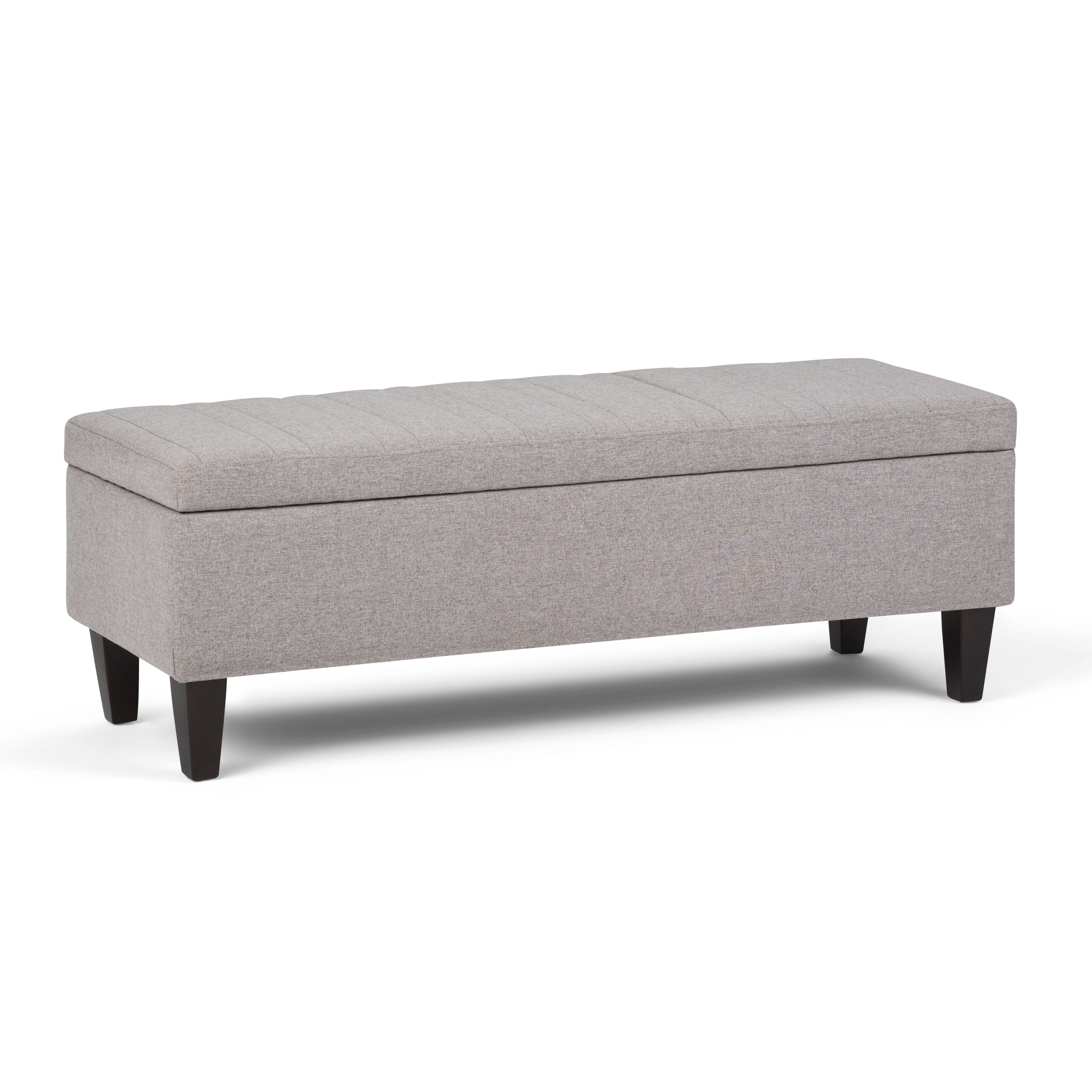 Monroe - Storage Ottoman - Cloud Grey--1