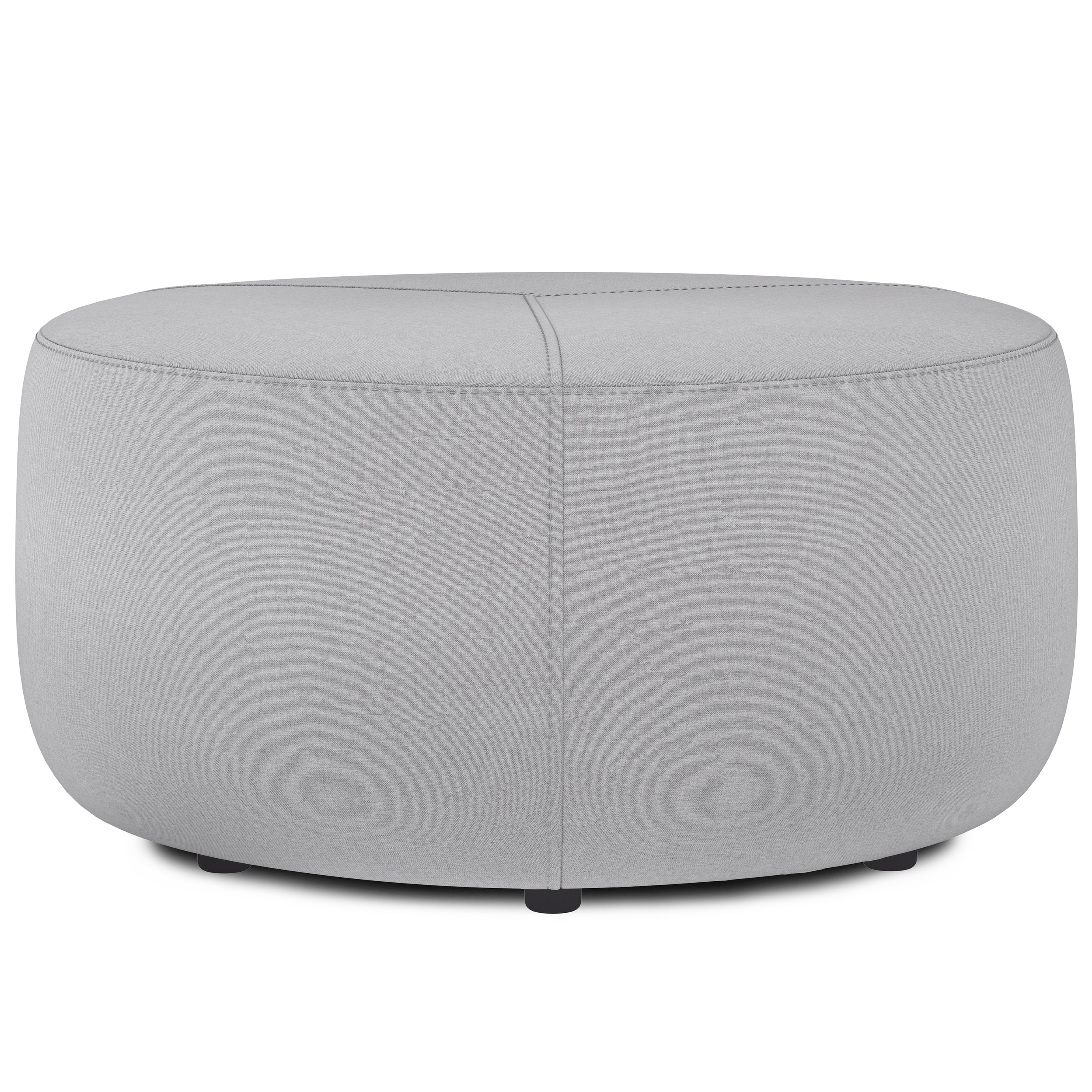 Moore - Large Ottoman - Light Grey--1