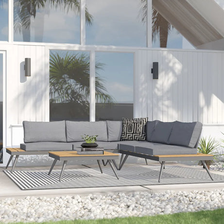 4 - Person Outdoor Seating Group with Cushions--1