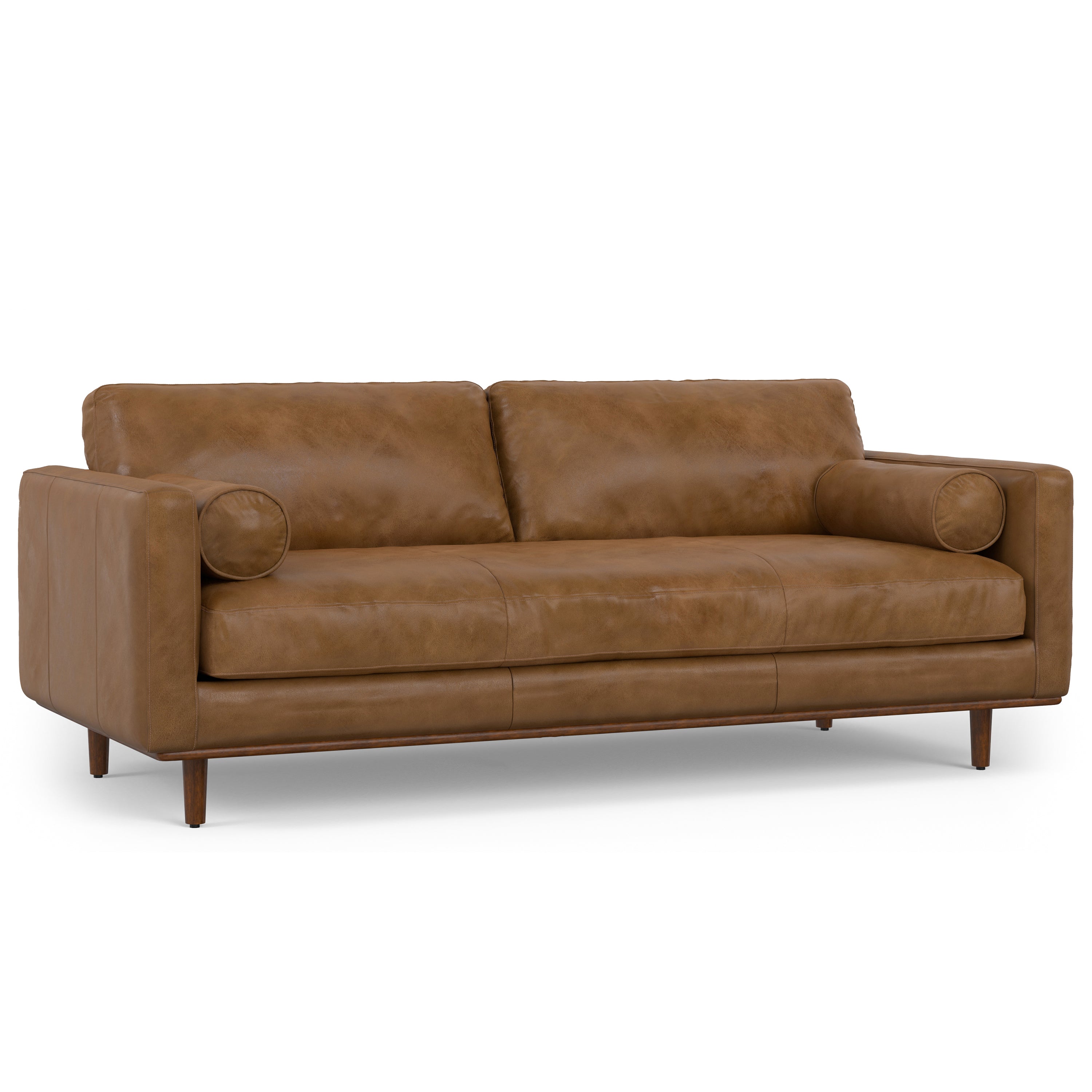 Morrison - 89" Sofa - Caramel Brown--1