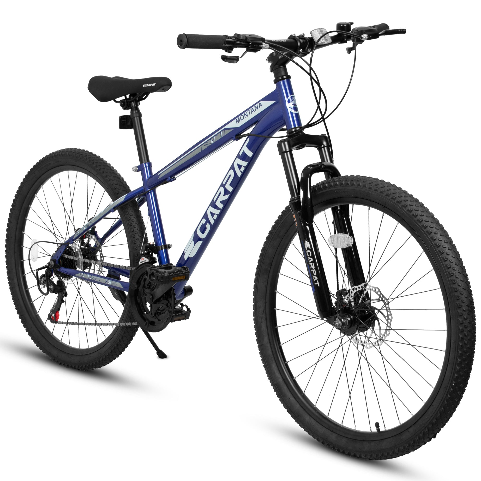 A2610 26 inch Mountain Bike 21 Speeds, Suspension Fork, Steel Frame Disc-Brake for Men Women Mens Bicycle Adlut Bike--1