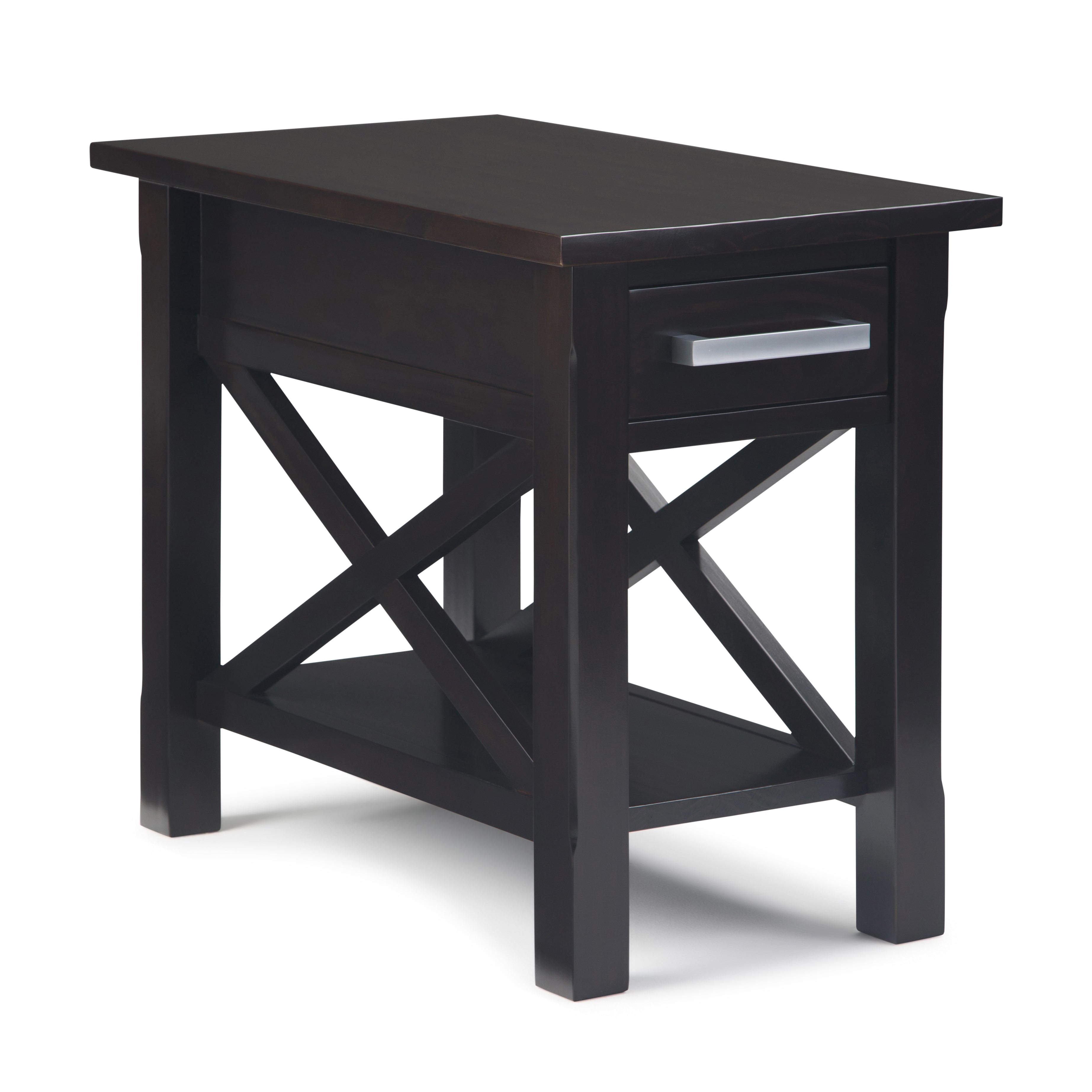 Kitchener - Narrow Side Table - Hickory Brown--1