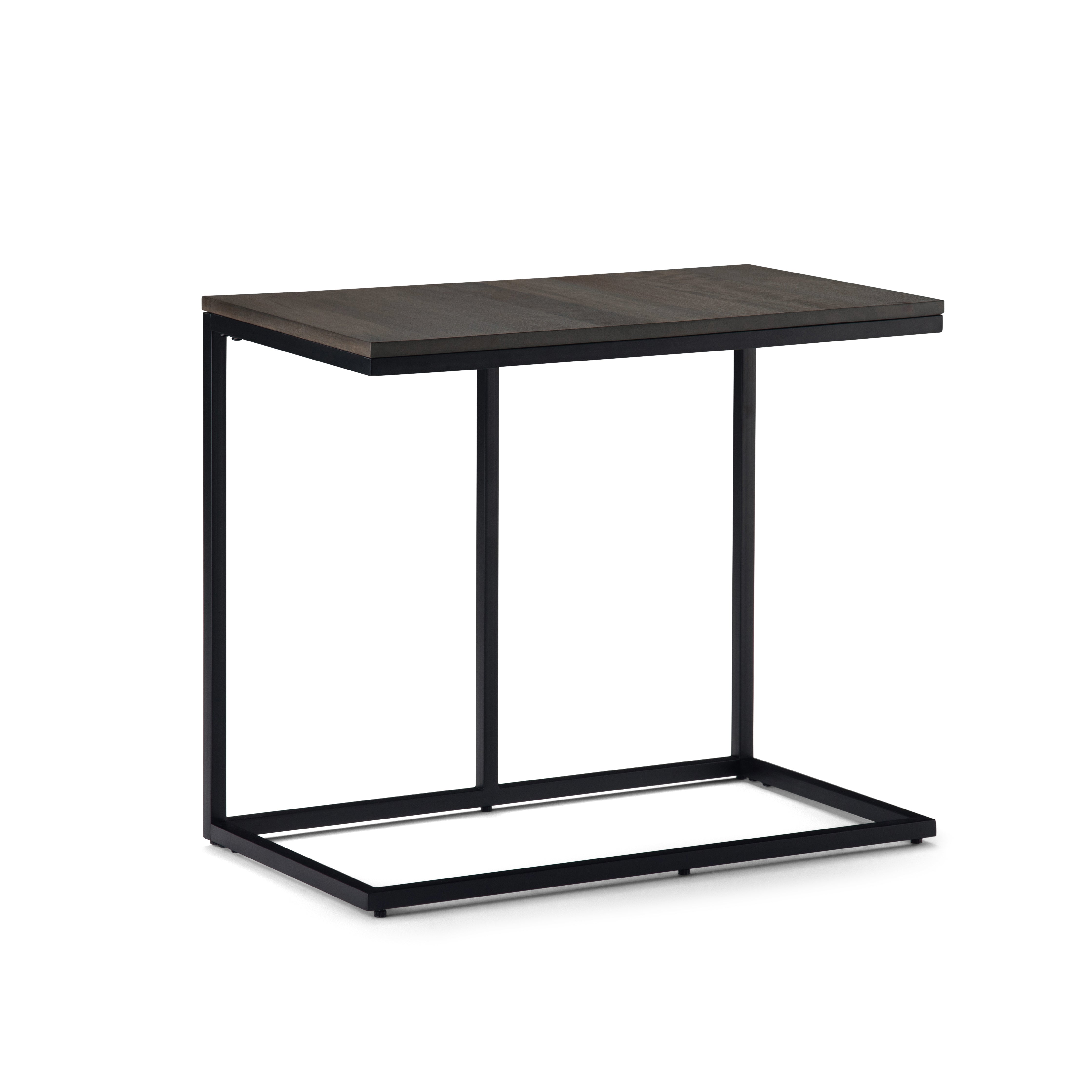 Ward - Wide C Side Table - Warm Grey--1