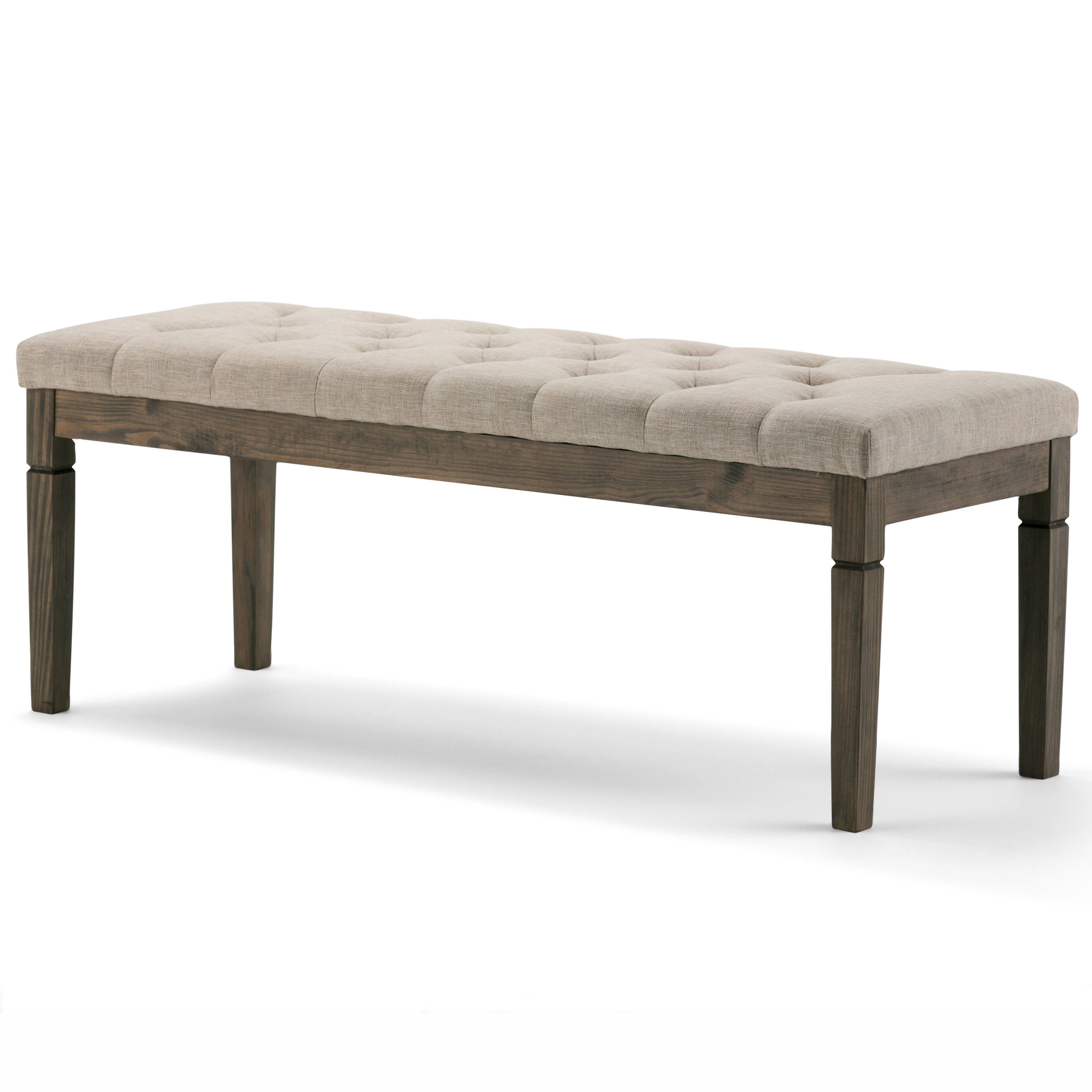 Waverly - Tufted Ottoman Bench - Natural--1