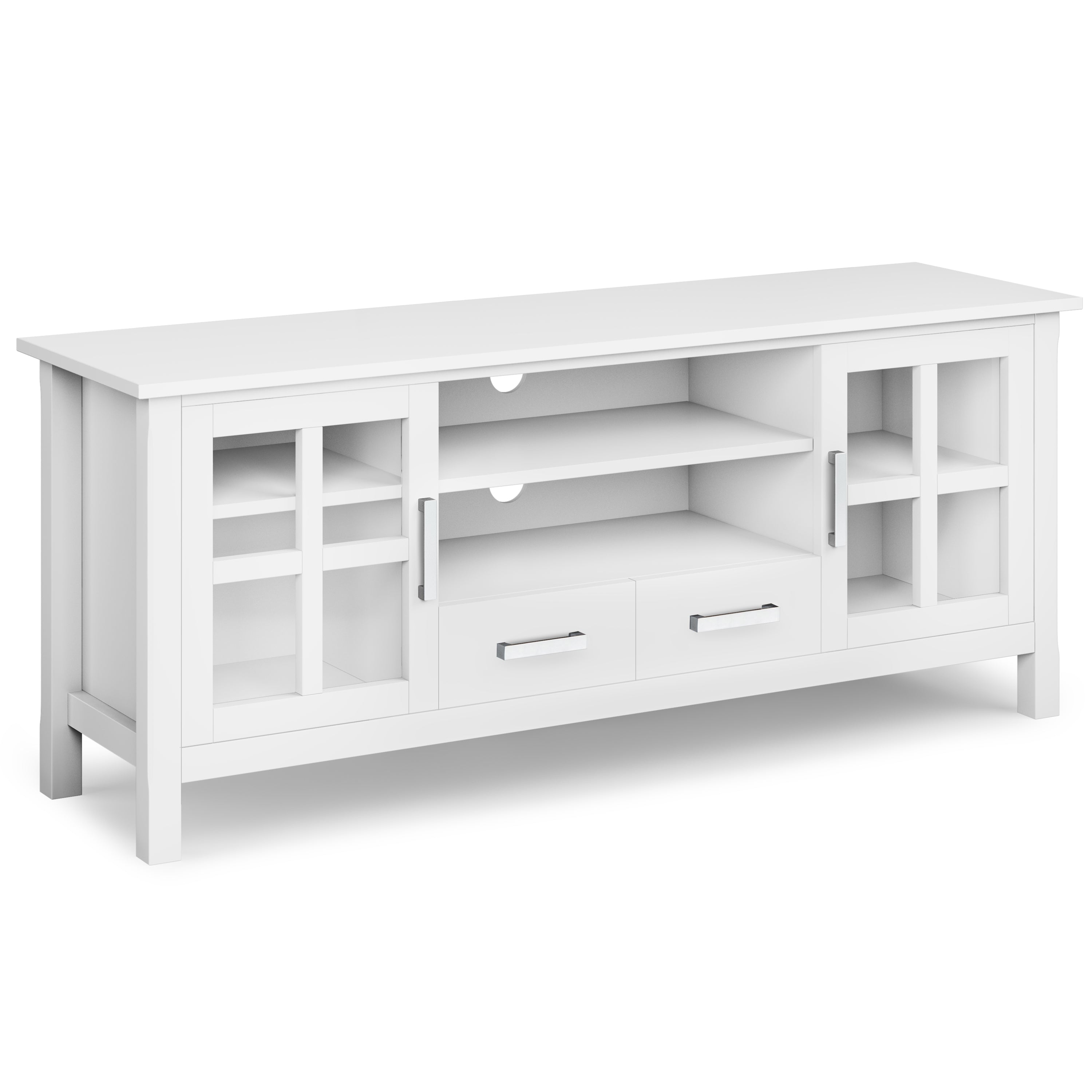 Kitchener - 60" Wide TV Media Stand - White--1