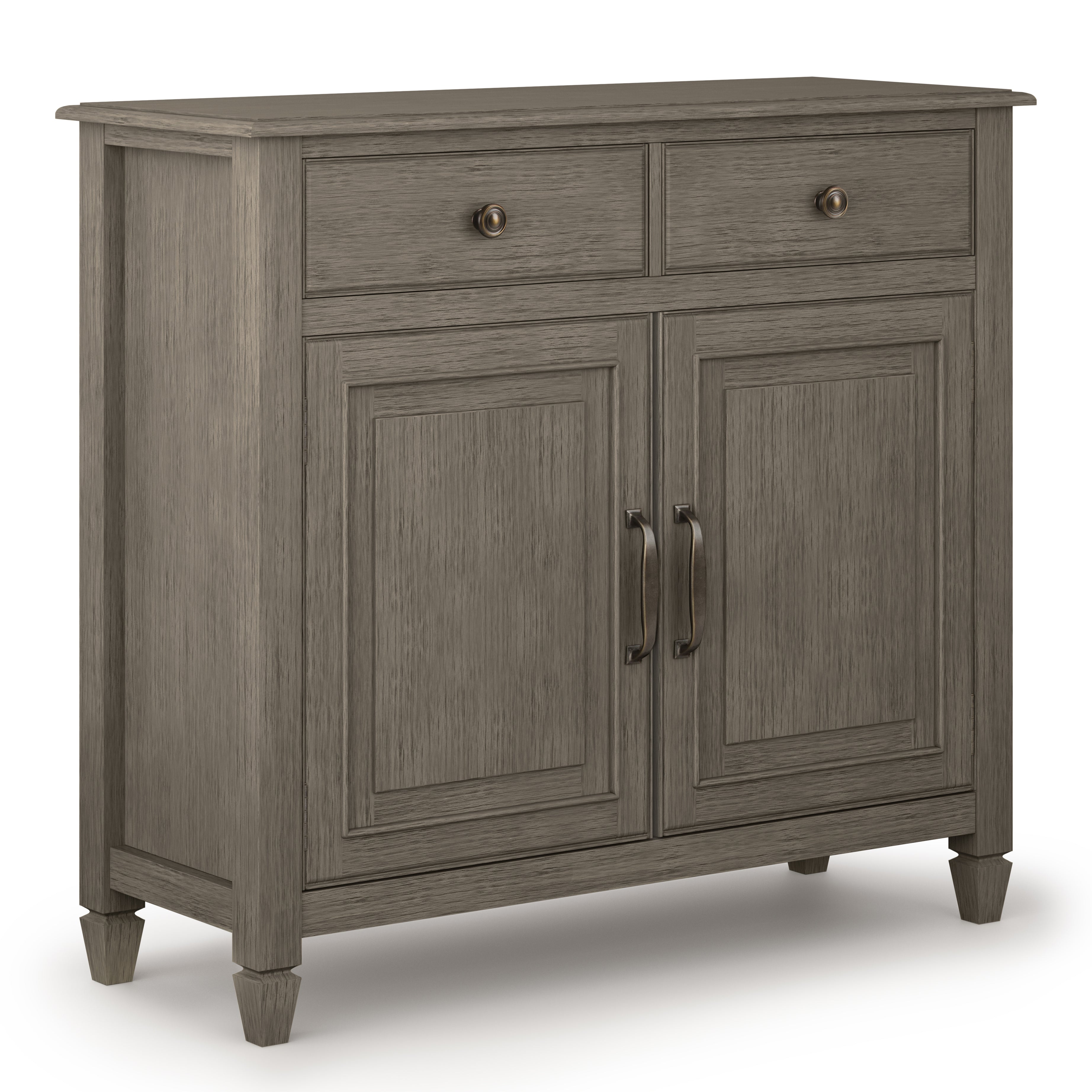 Connaught - Entryway Storage Cabinet - Farmhouse Grey--1