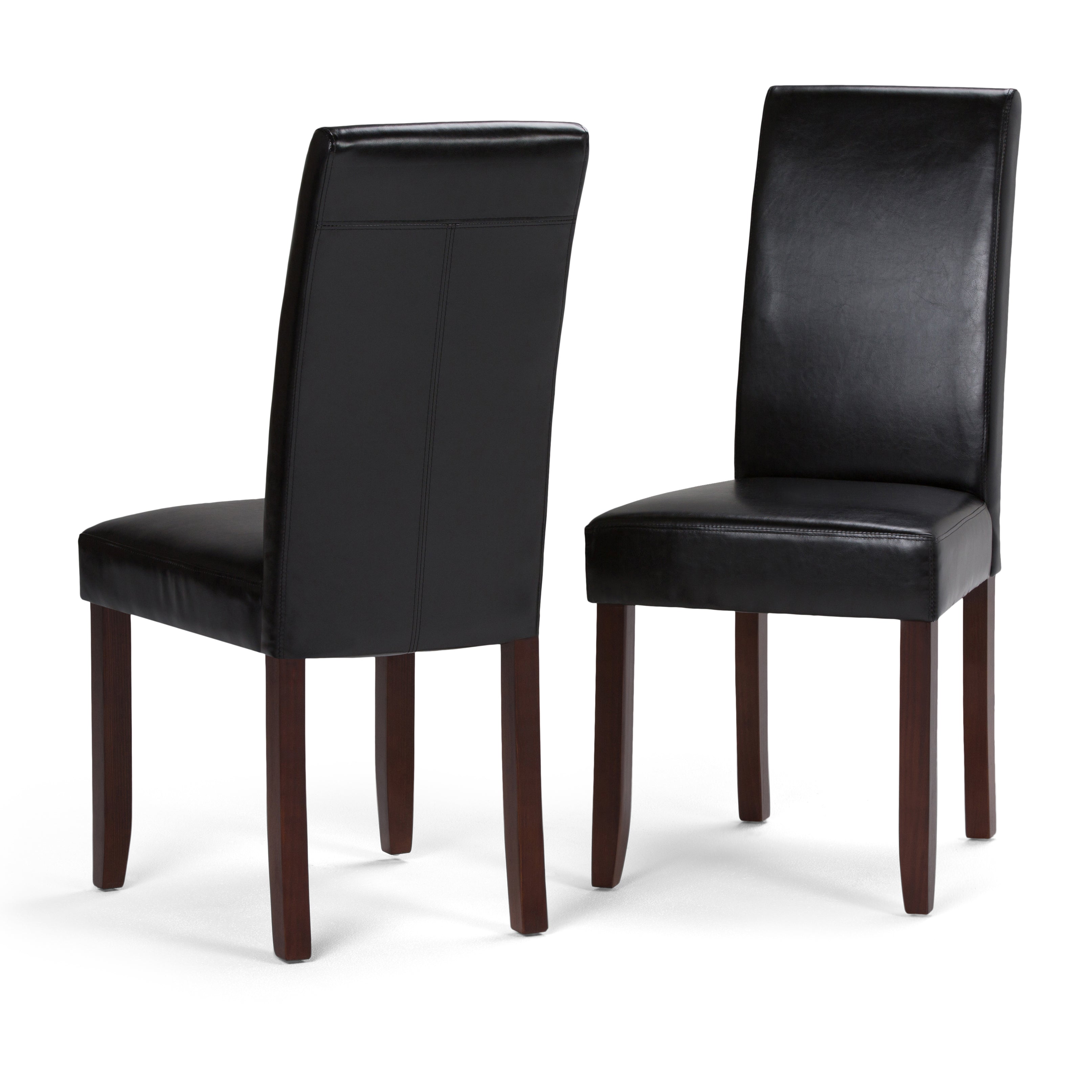 Acadian - Parson Dining Chair (Set of 2) - Midnight Black--1