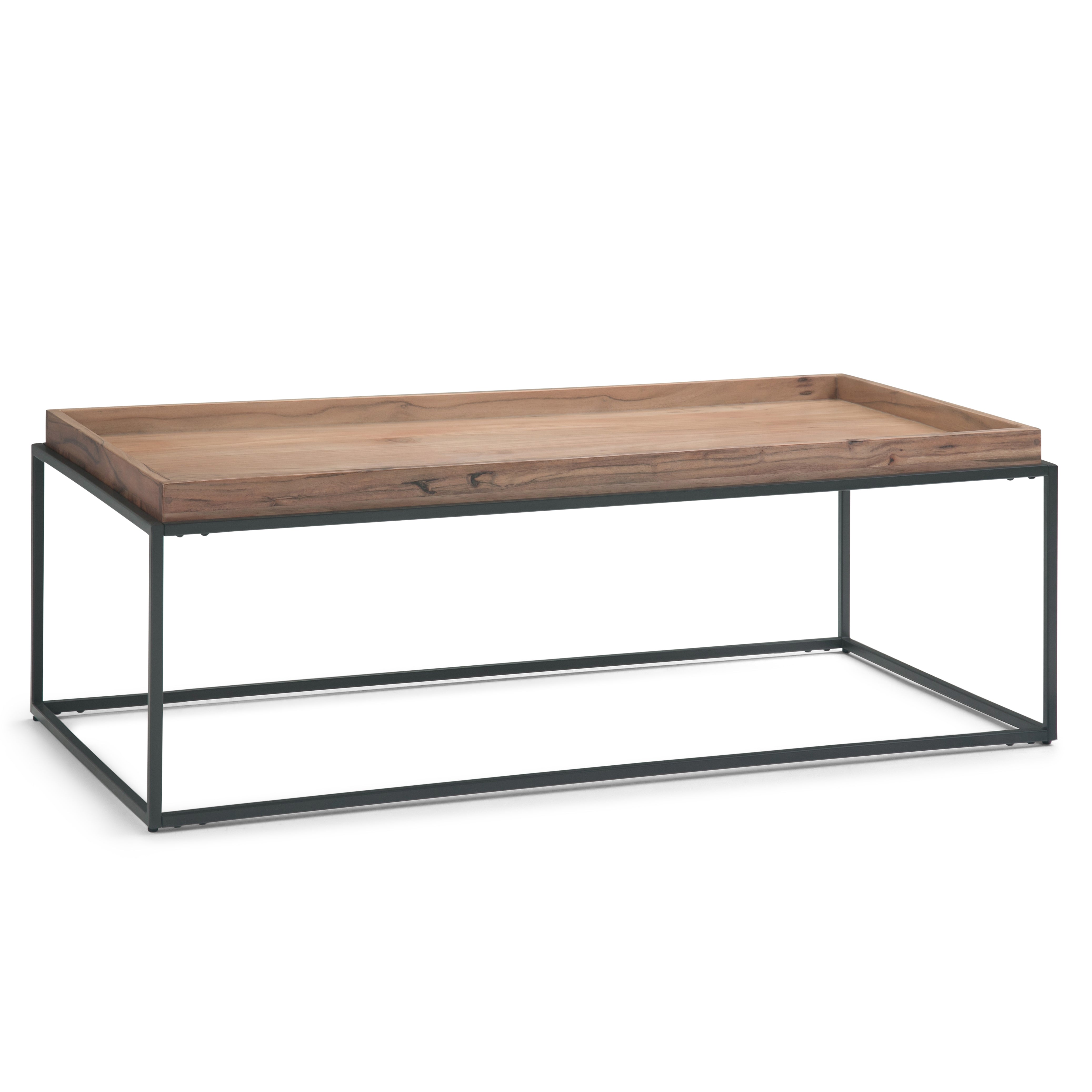 Carter - Tray Top Coffee Table - Natural Acacia--1