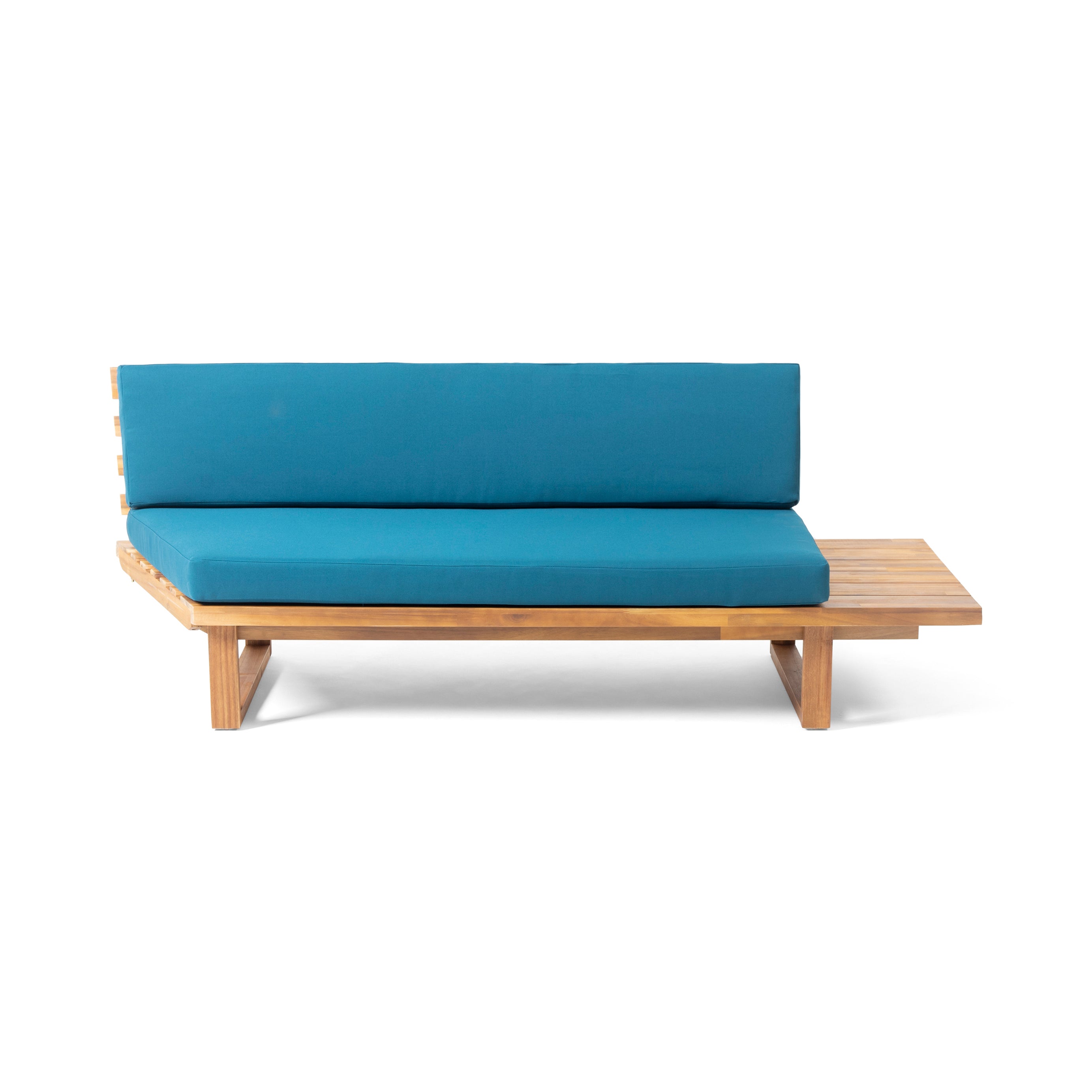 MIRABELLE 2 SEATER SOFA - RIGHT, TEAL--1