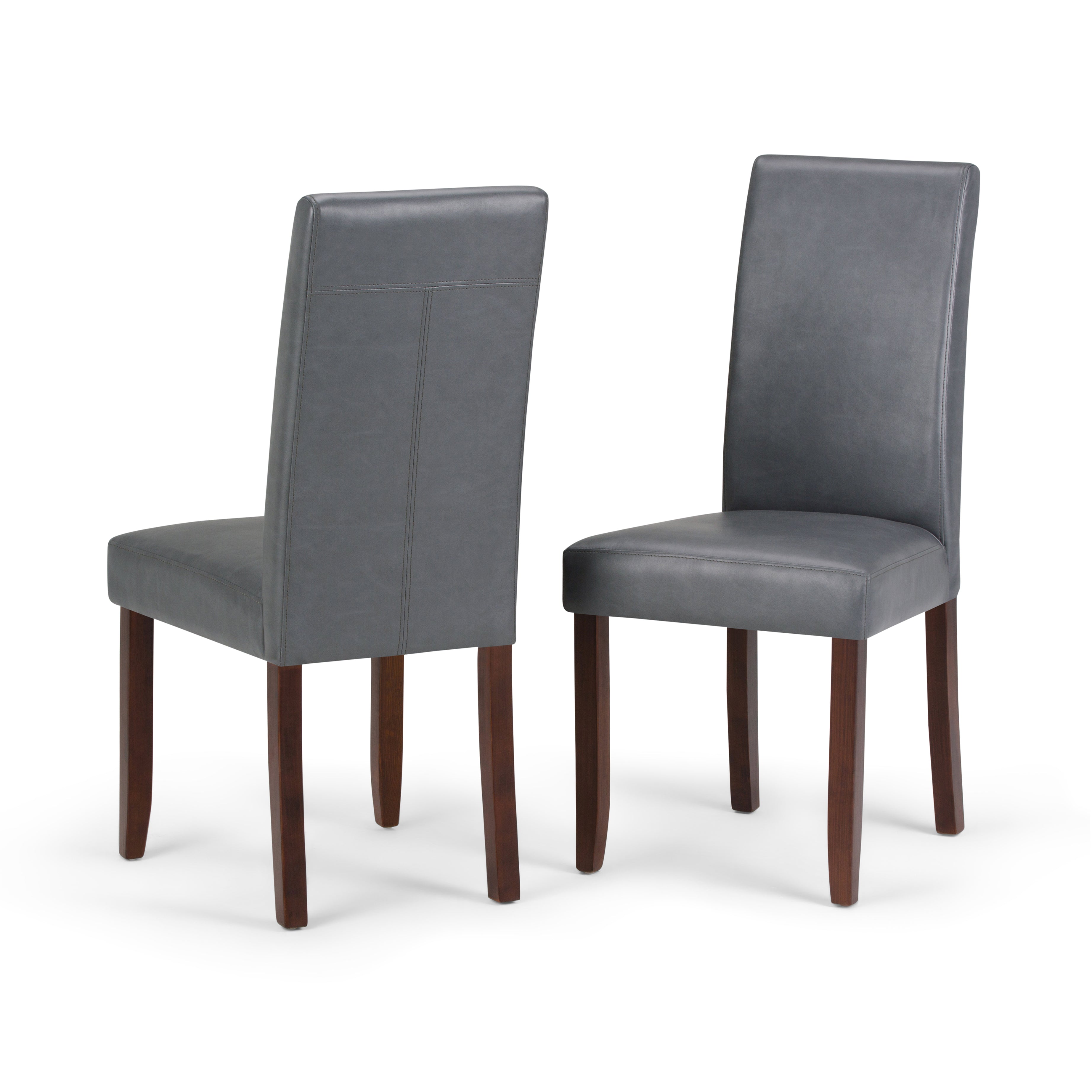 Acadian - Parson Dining Chair (Set of 2) - Stone Grey--1