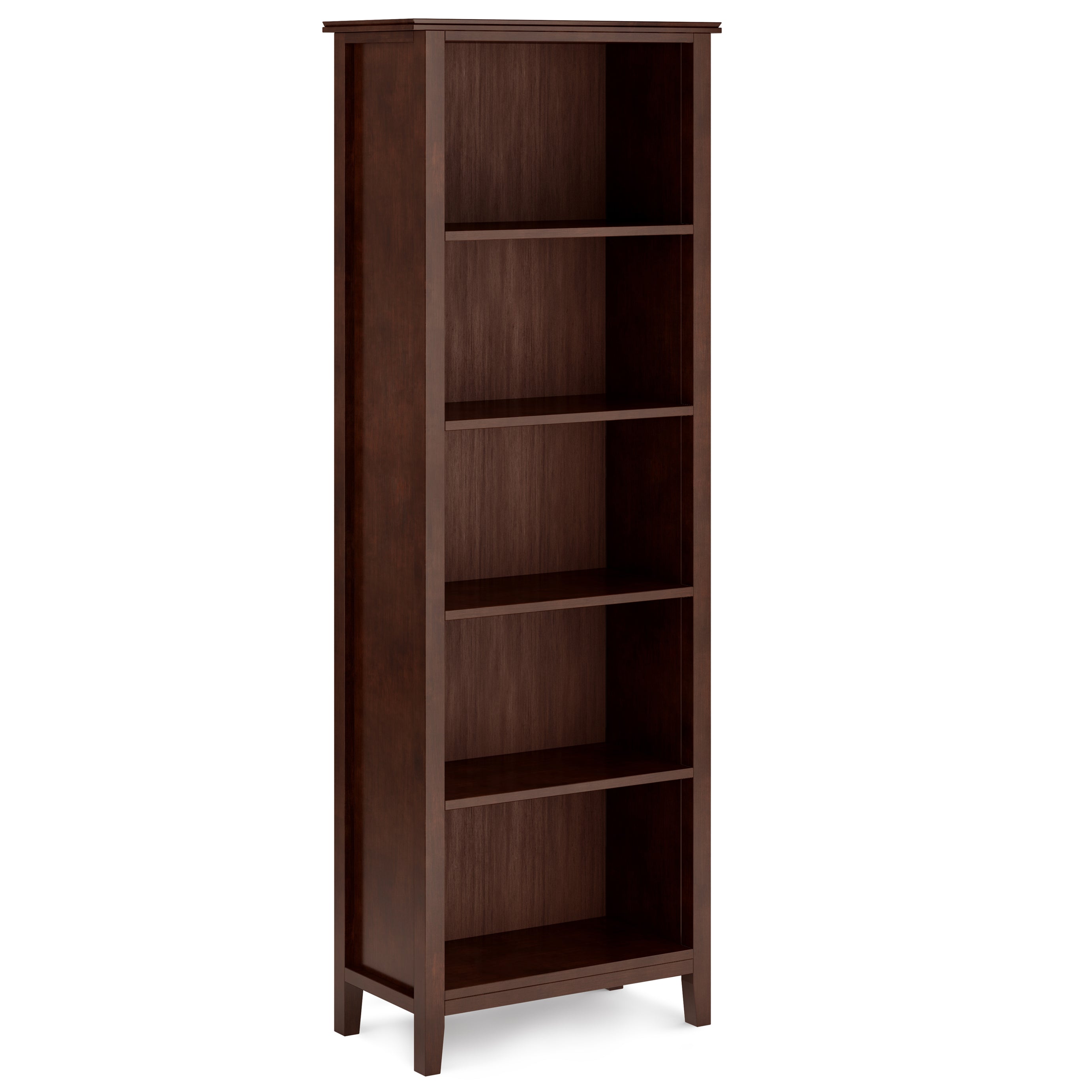 Artisan - 5 Shelf Bookcase - Russet Brown--1