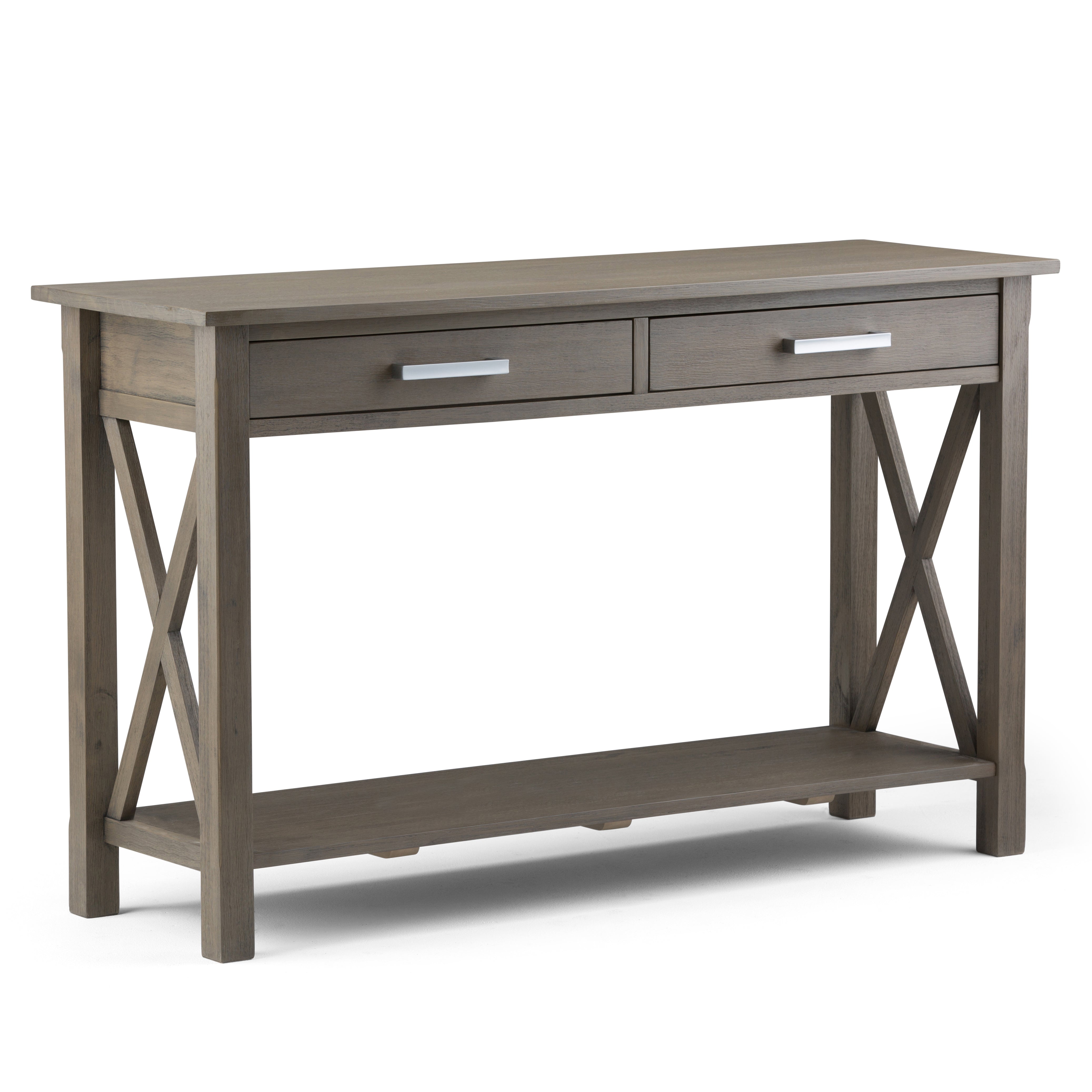 Kitchener - Console Sofa Table - Farmhouse Grey--1