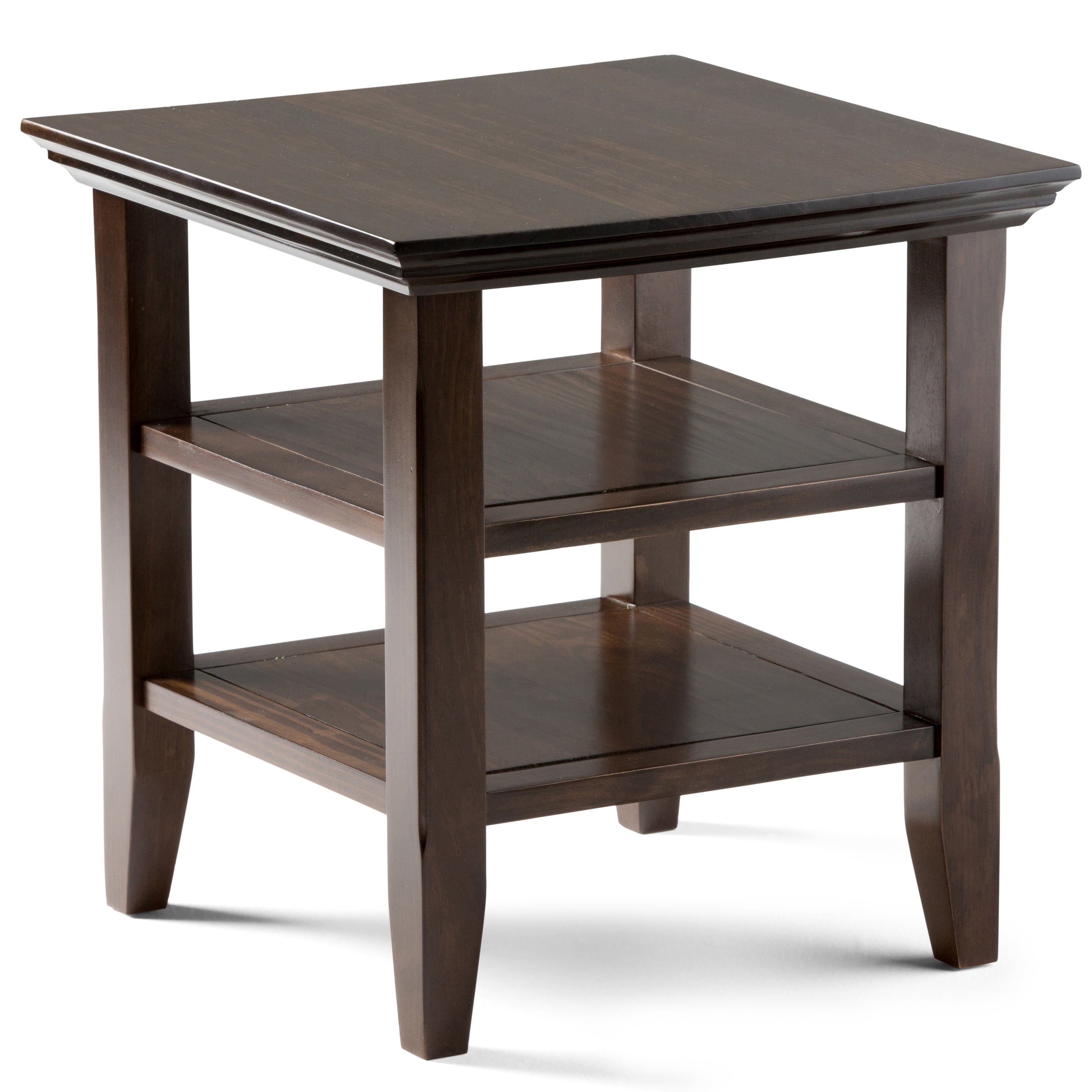 Acadian - End Table - Brunette Brown--1