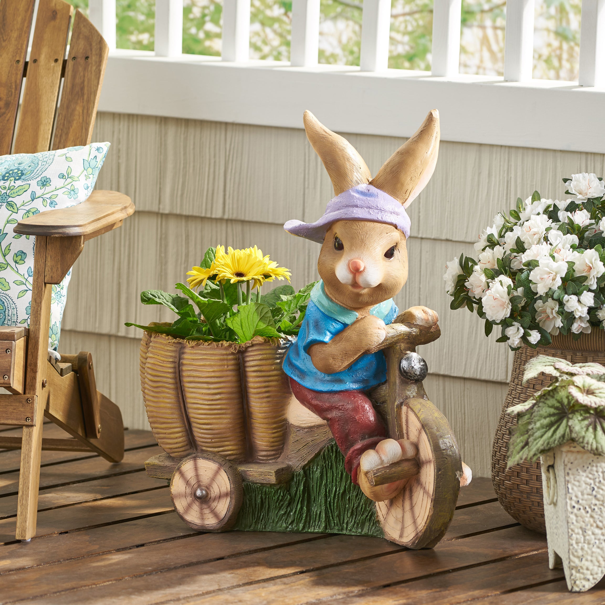 MGO RABBIT PLANTER--1