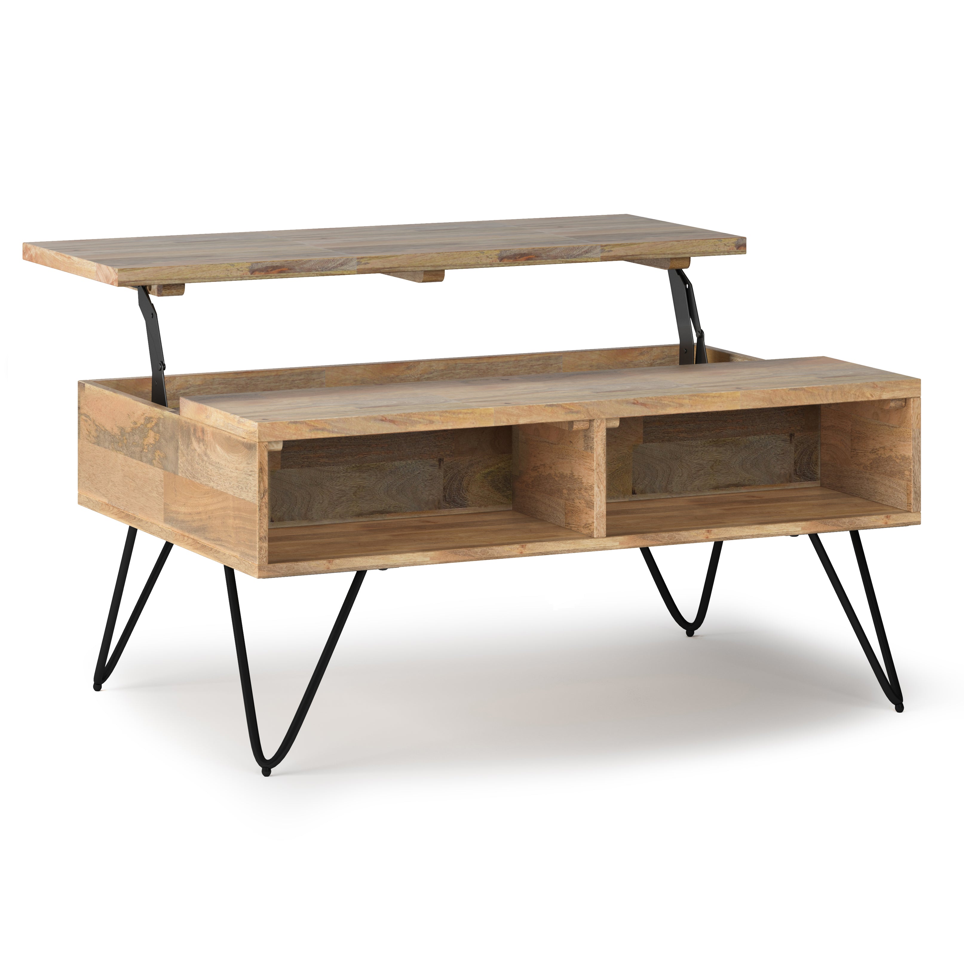 Hunter - Small Lift Top Coffee Table - Natural--1