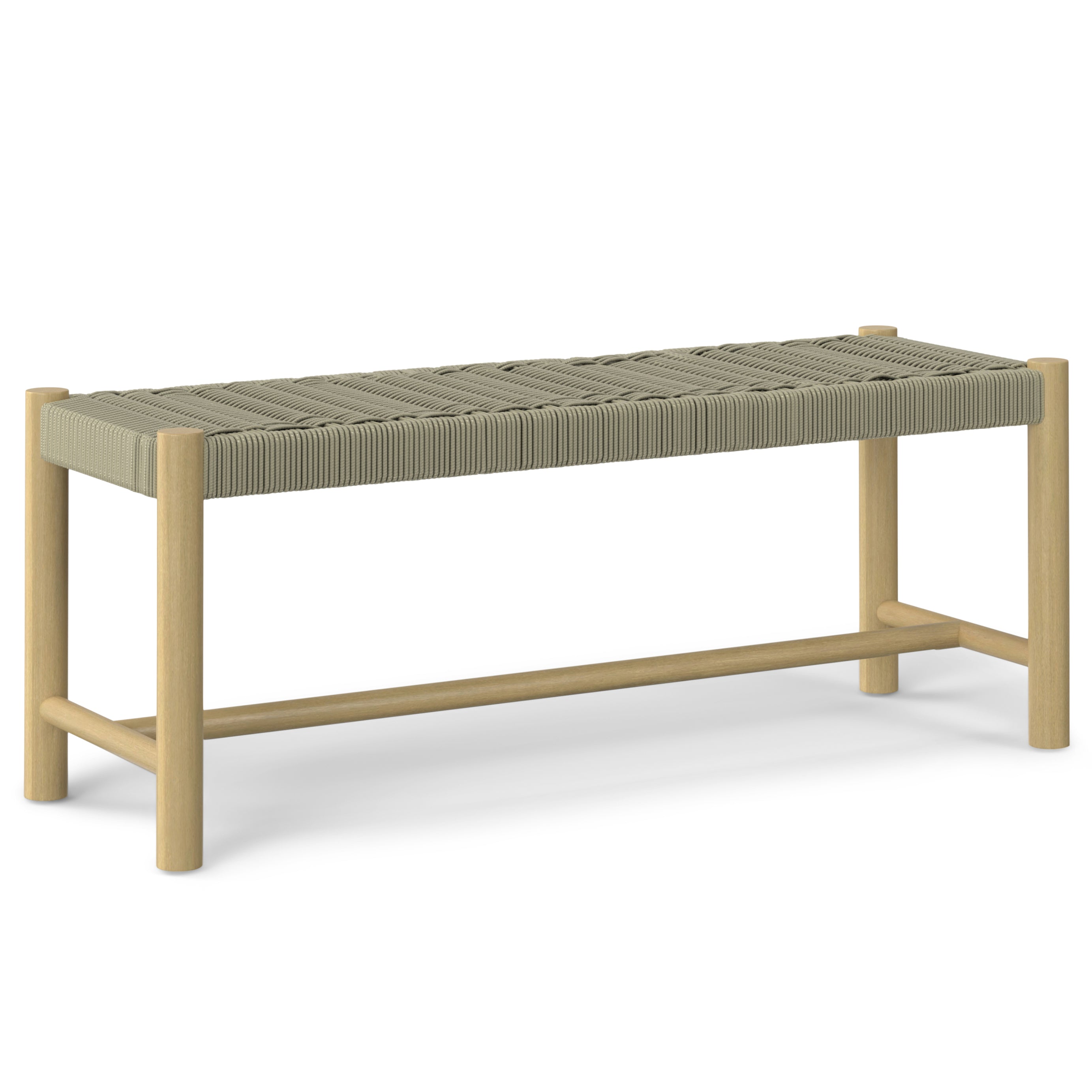 Dahlia - Outdoor Indoor Bench - Natural Taupe--1