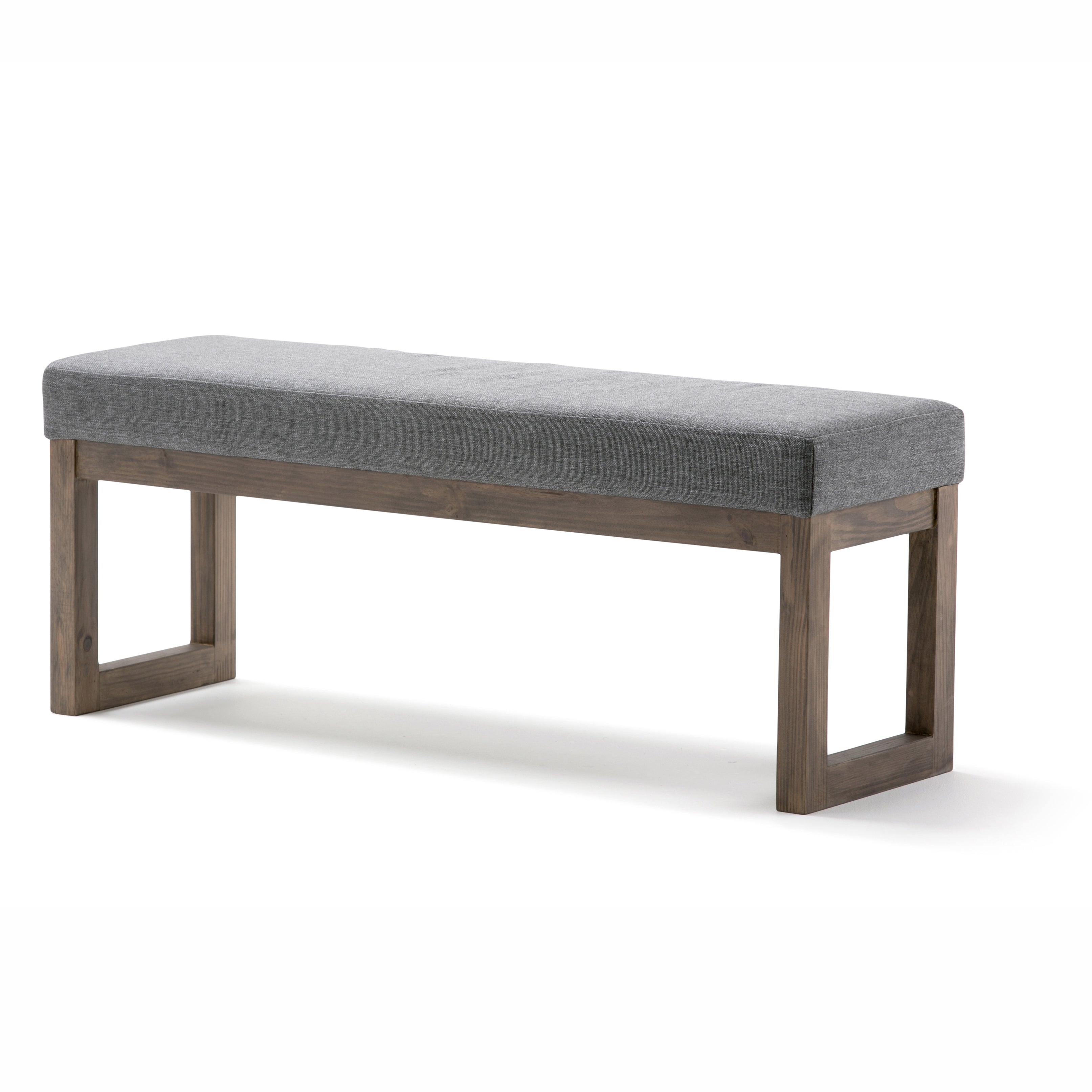 Milltown - Large Ottoman Bench - Grey--1