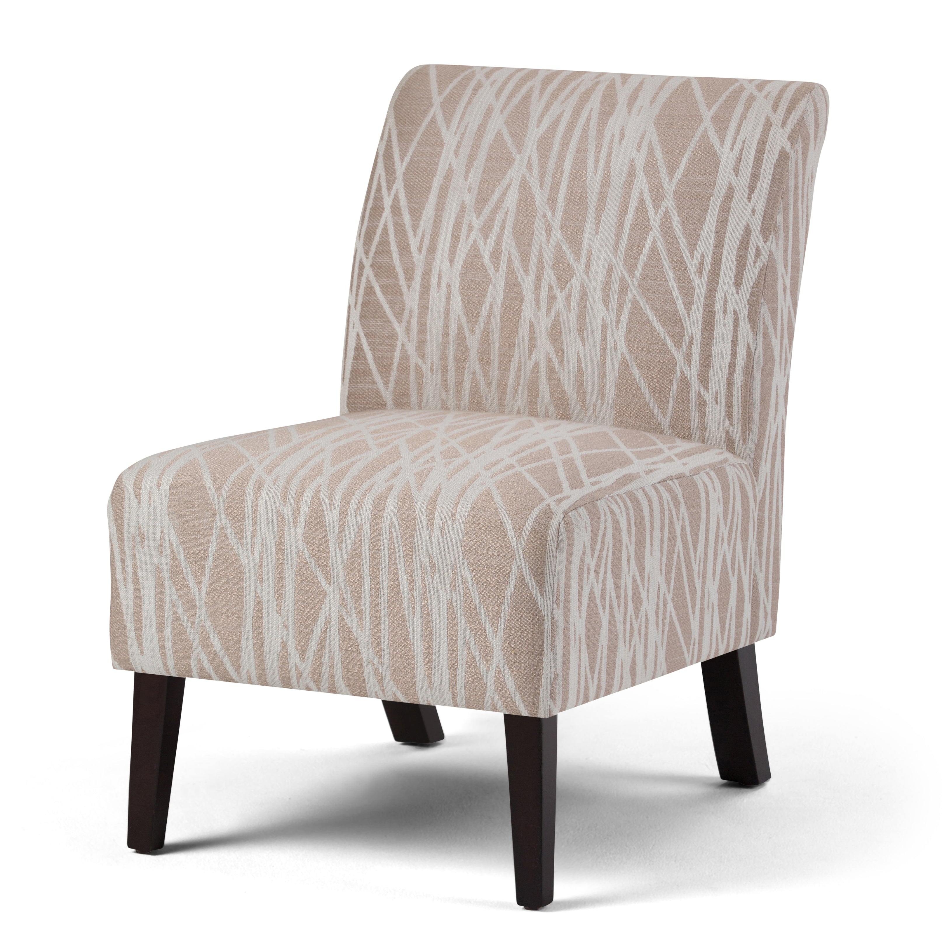 Woodford - Accent Chair - Beige / White--1