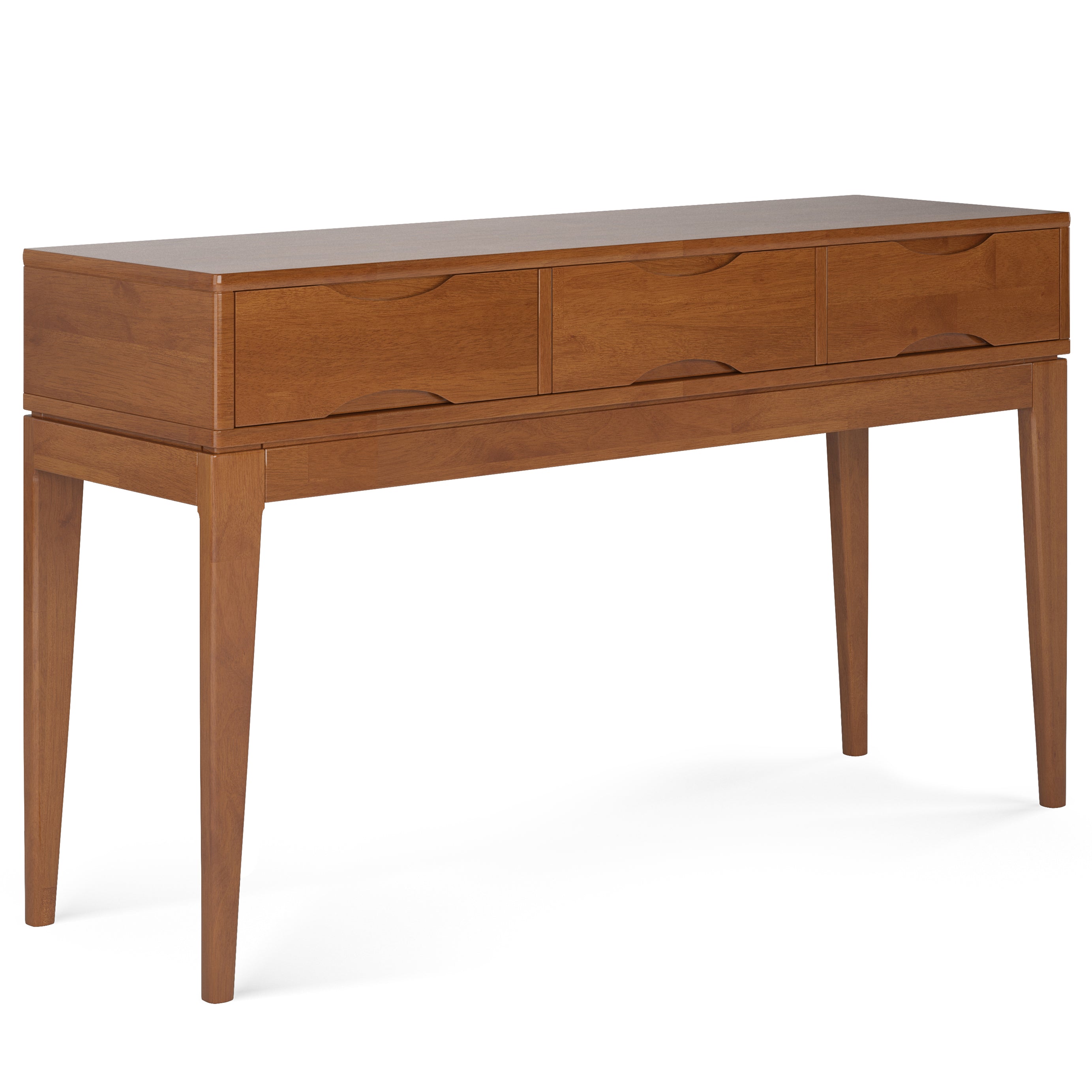 Harper - Console Sofa Table - Teak Brown--1