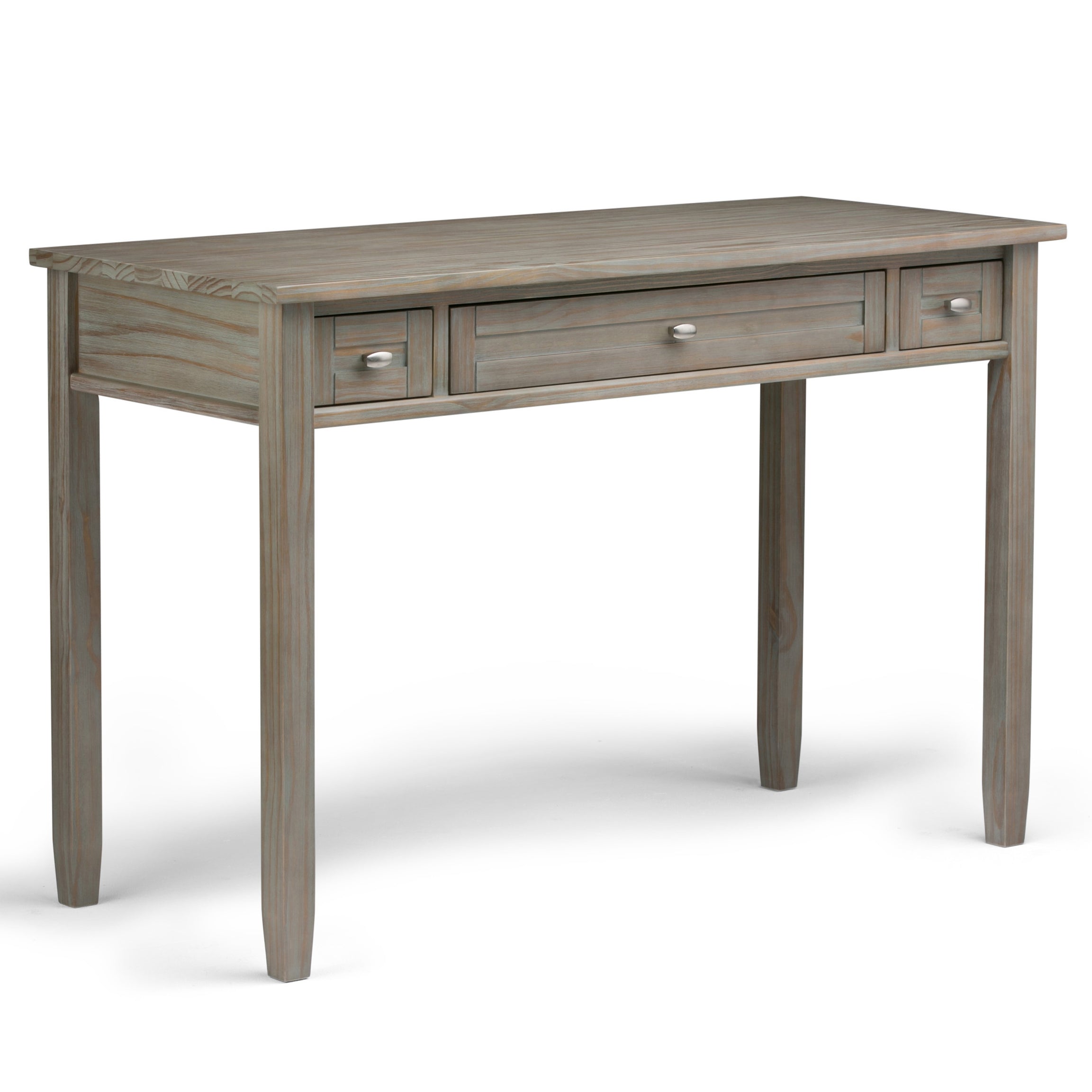 Warm Shaker - Desk - Distressed Grey--1