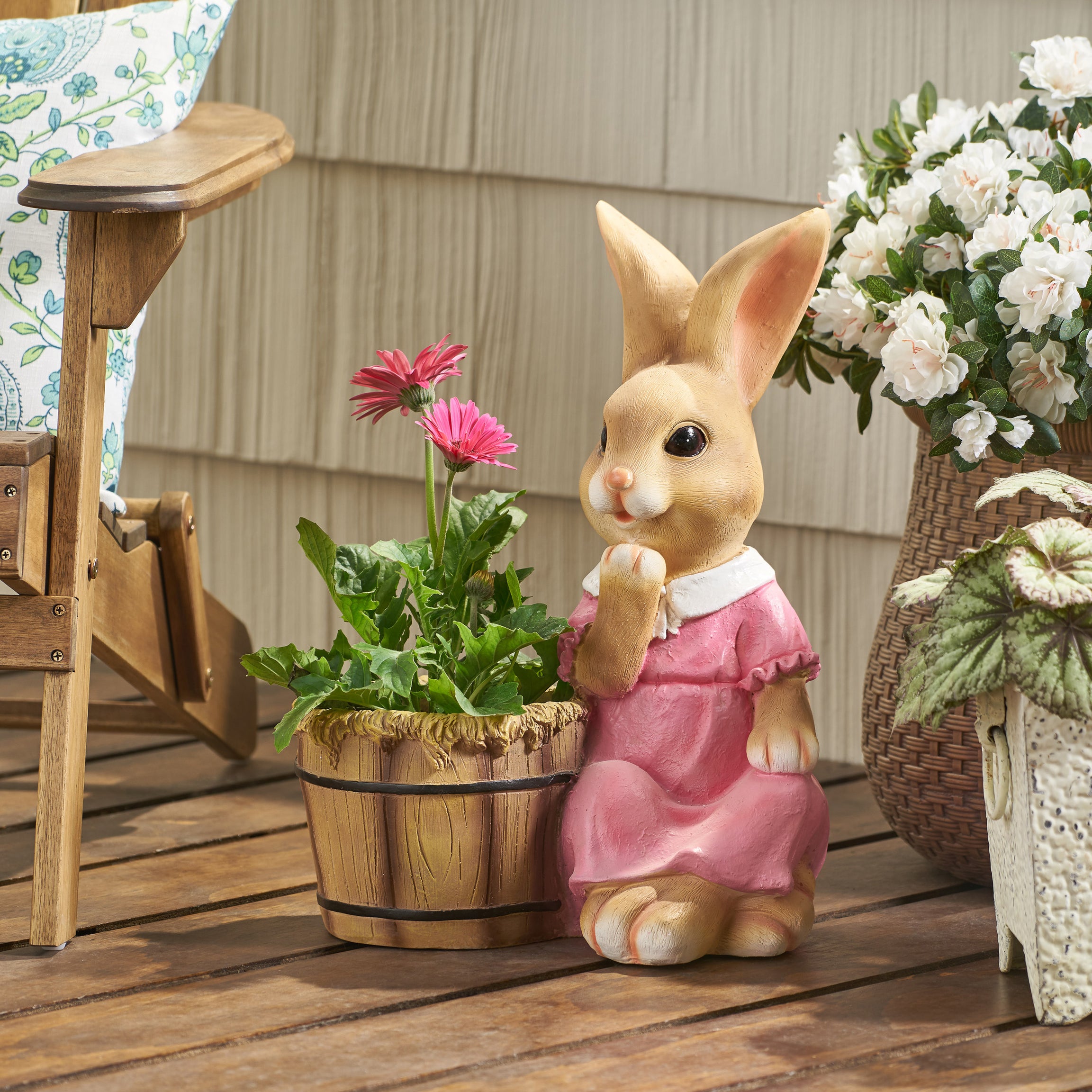 MGO RABBIT PLANTER--1