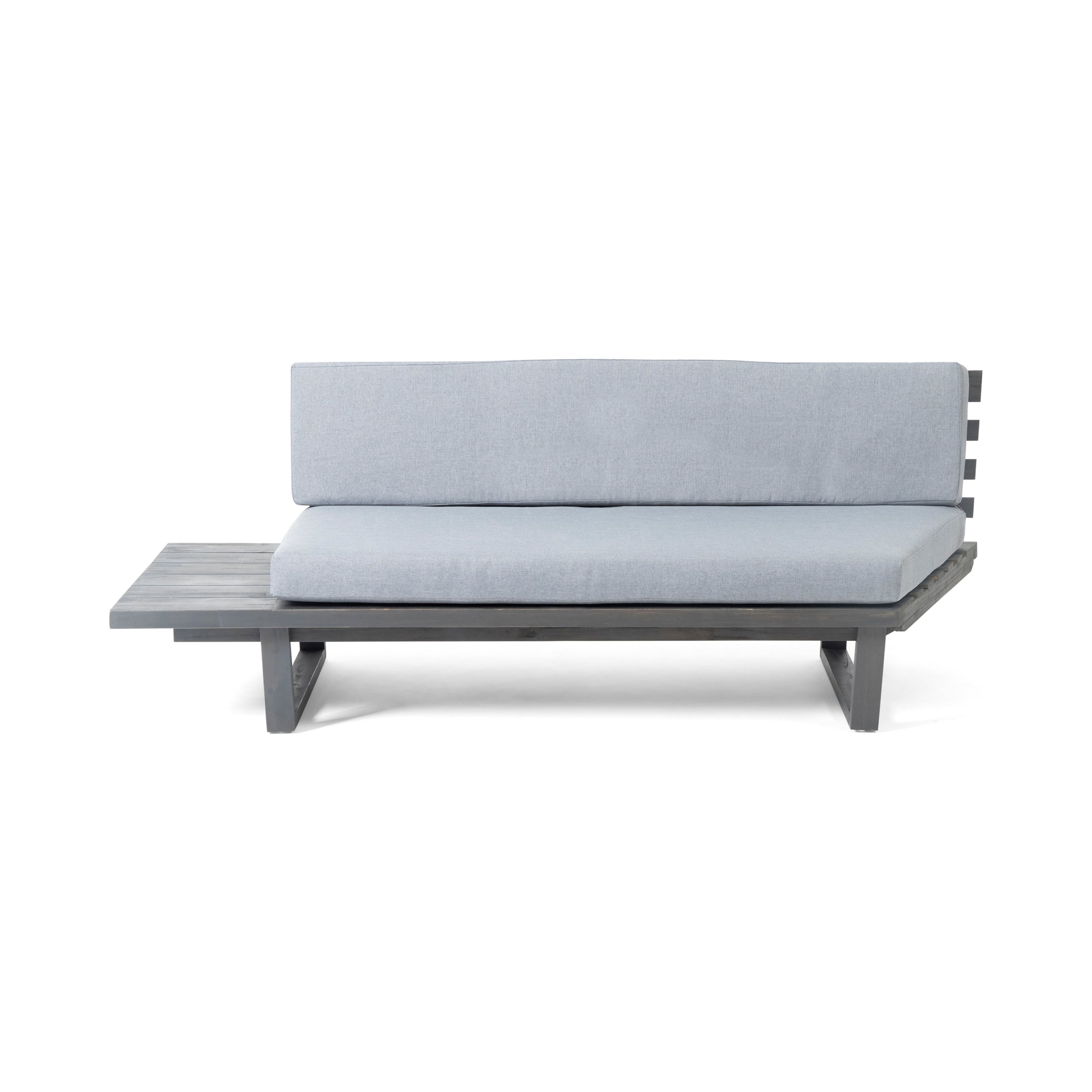 MIRABELLE 2 SEATER SOFA -LEFT, GREY--1