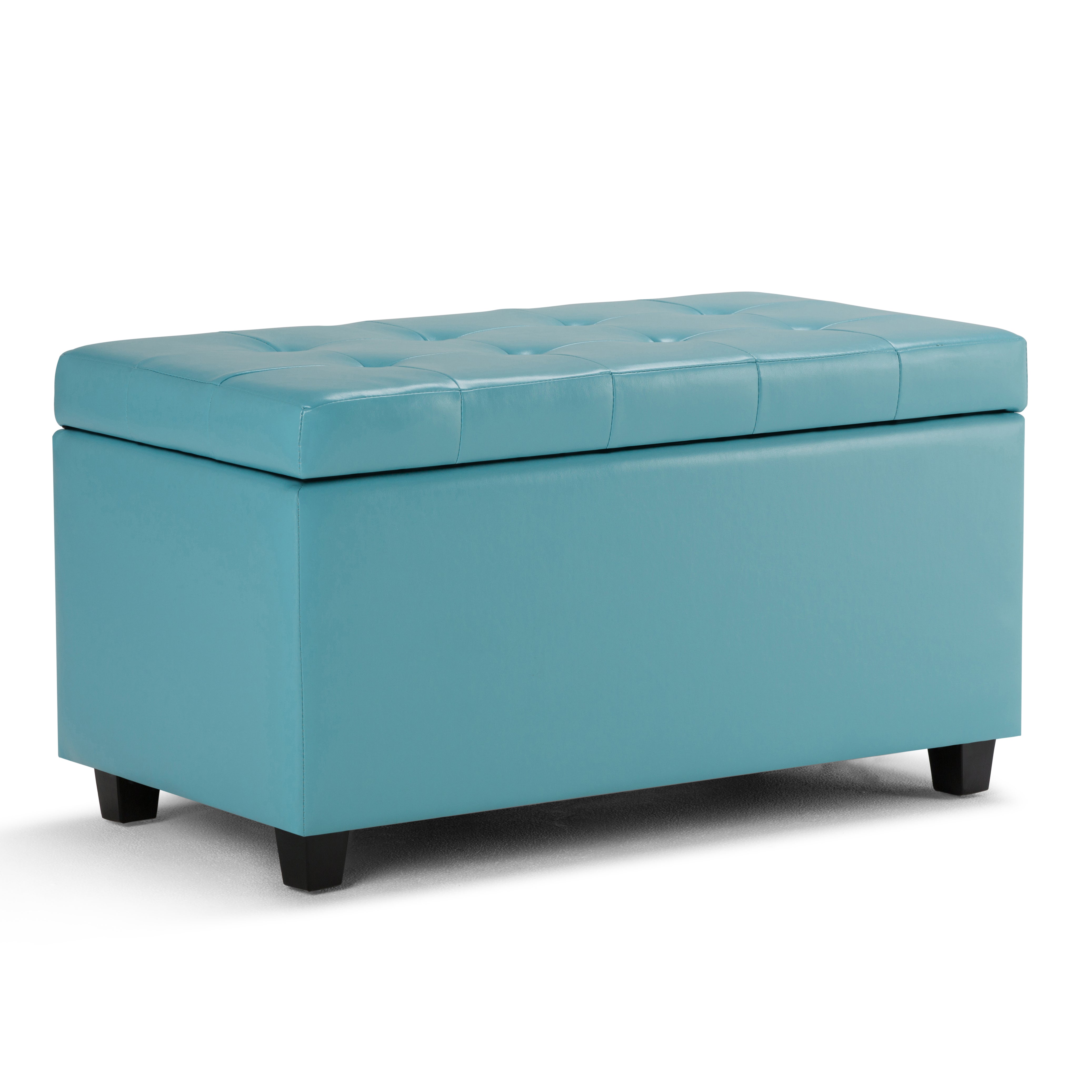 Cosmopolitan - Storage Ottoman - Soft Blue--1