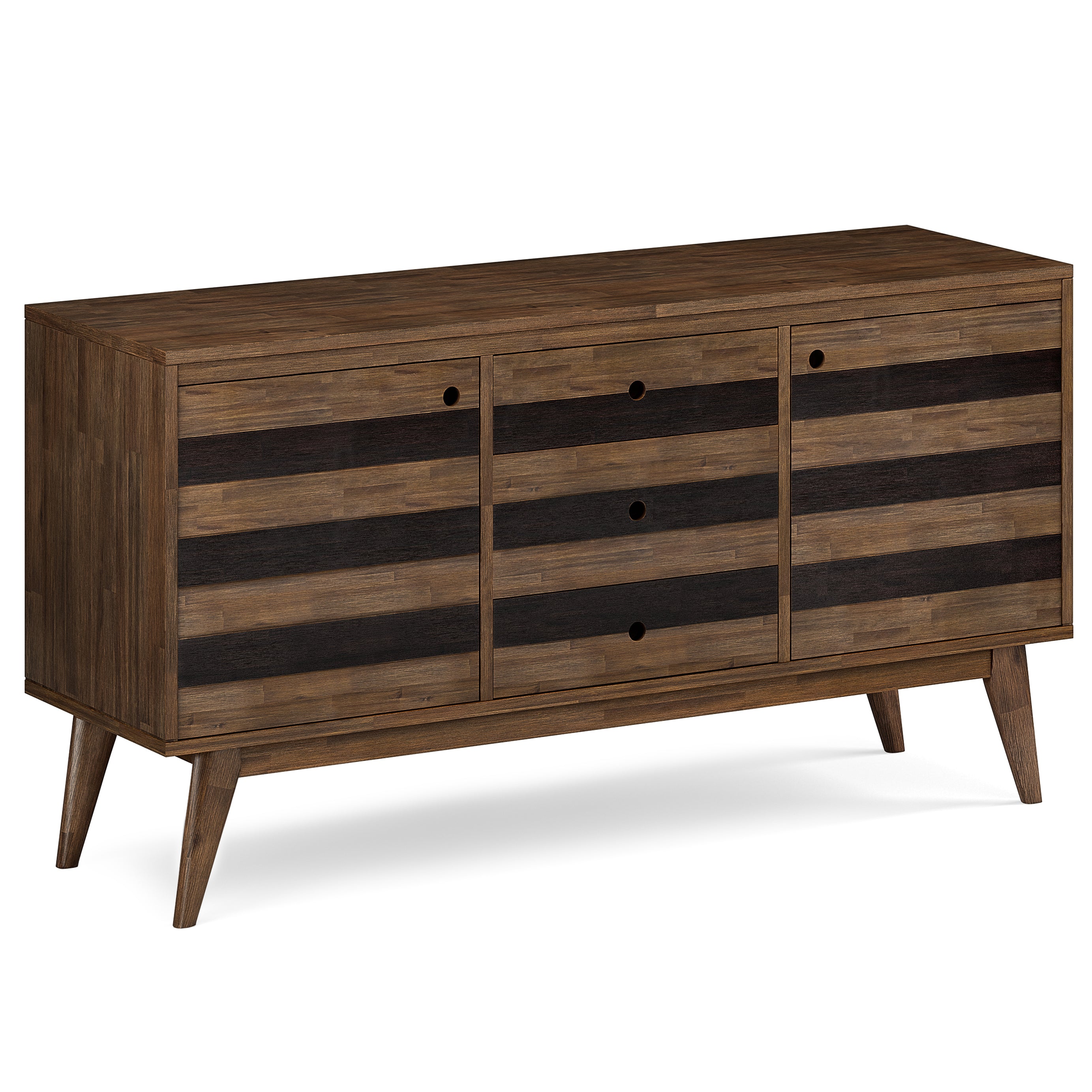 Clarkson - Sideboard Buffet - Rustic Natural Aged Brown--1