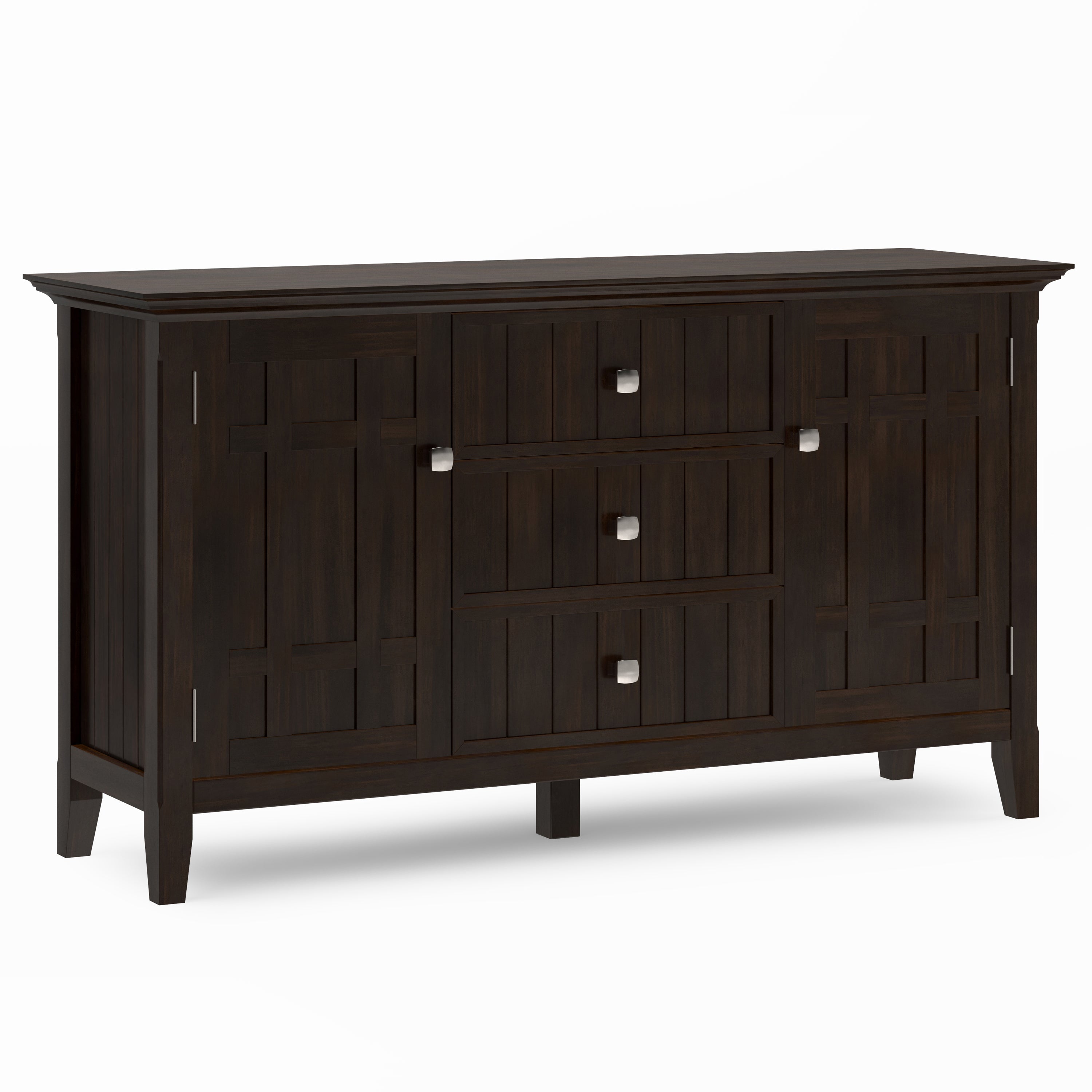 Bedford - Sideboard Buffet - Dark Tobacco Brown--1