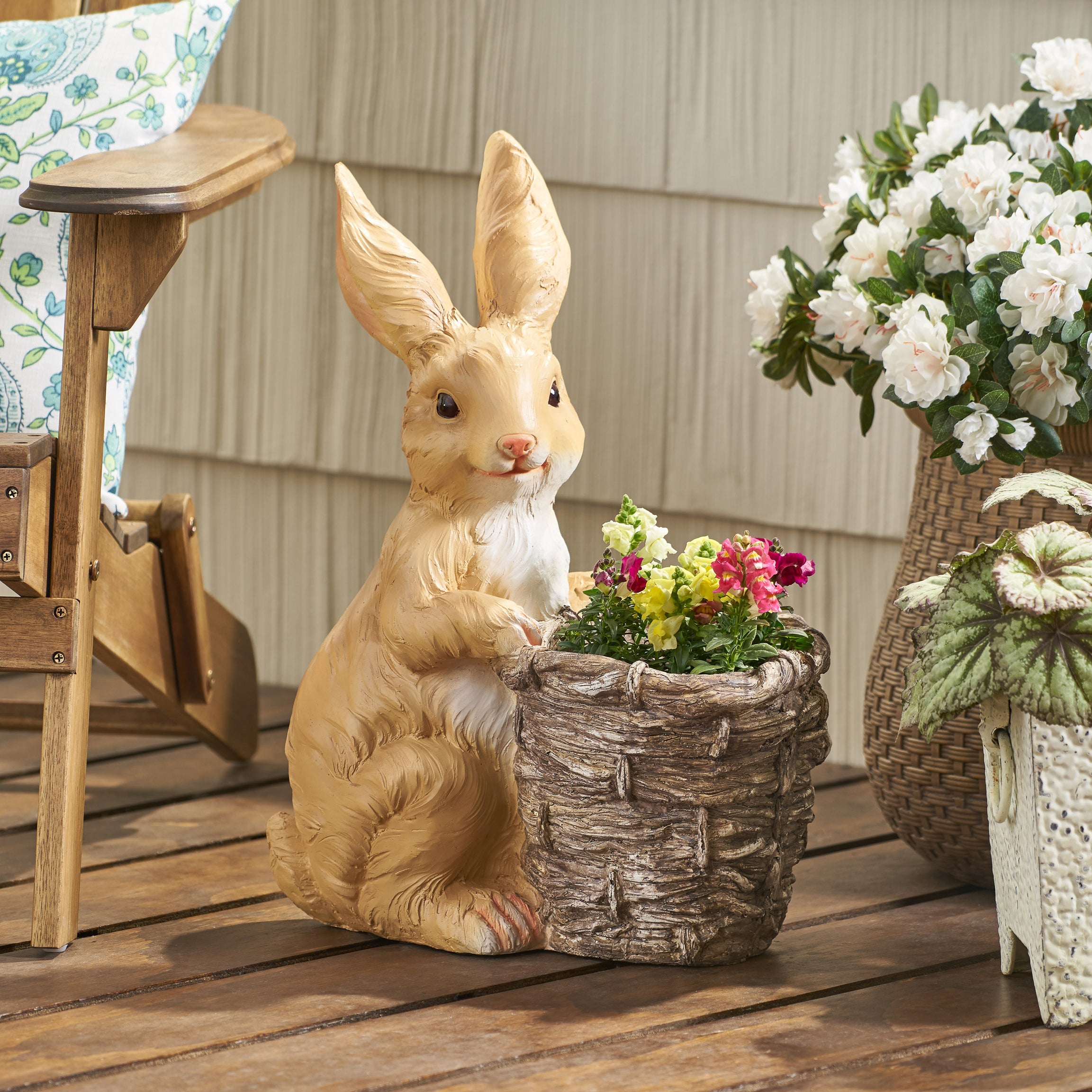 MGO RABBIT PLANTER--1