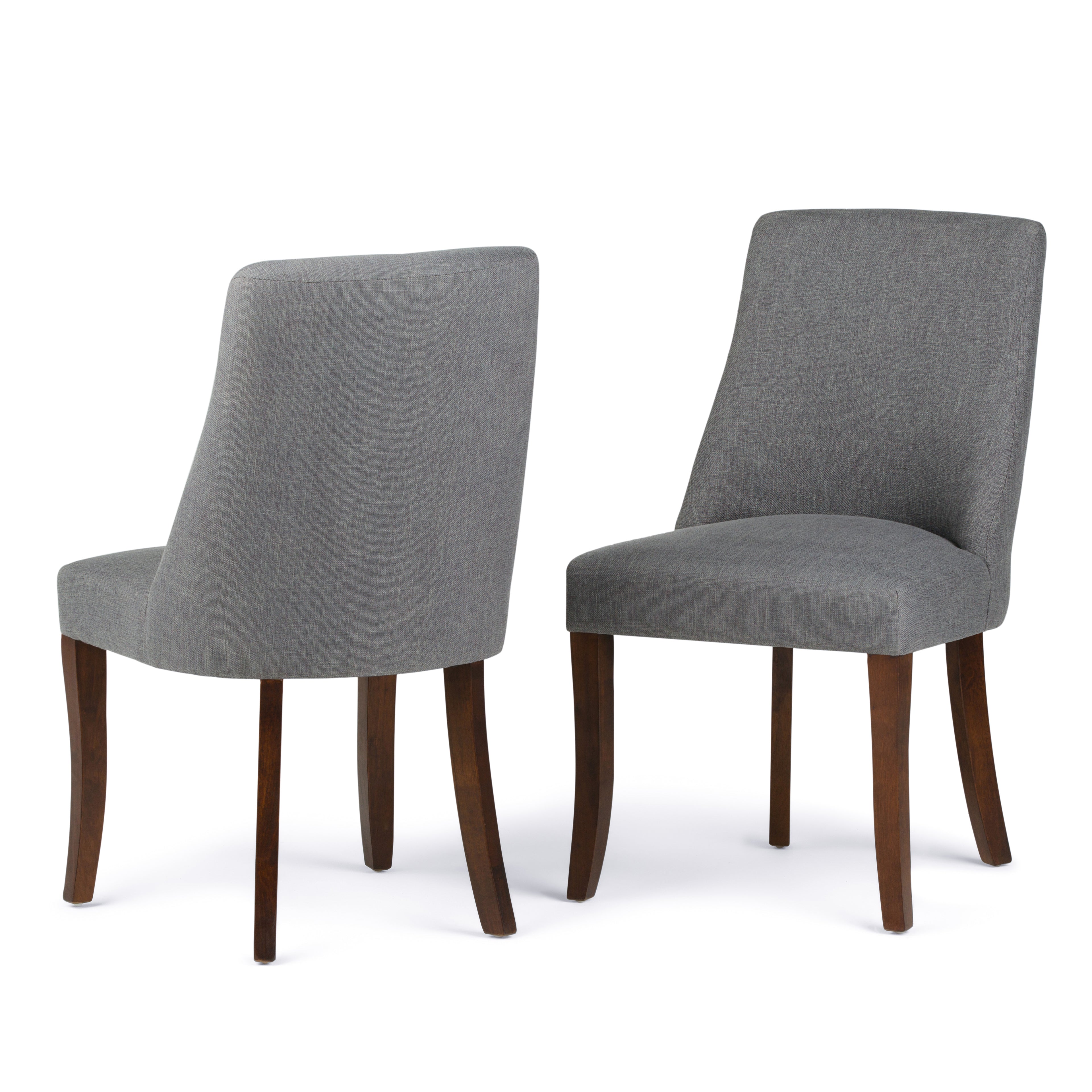 Walden - Deluxe Dining Chair (Set of 2) - Slate Grey--1