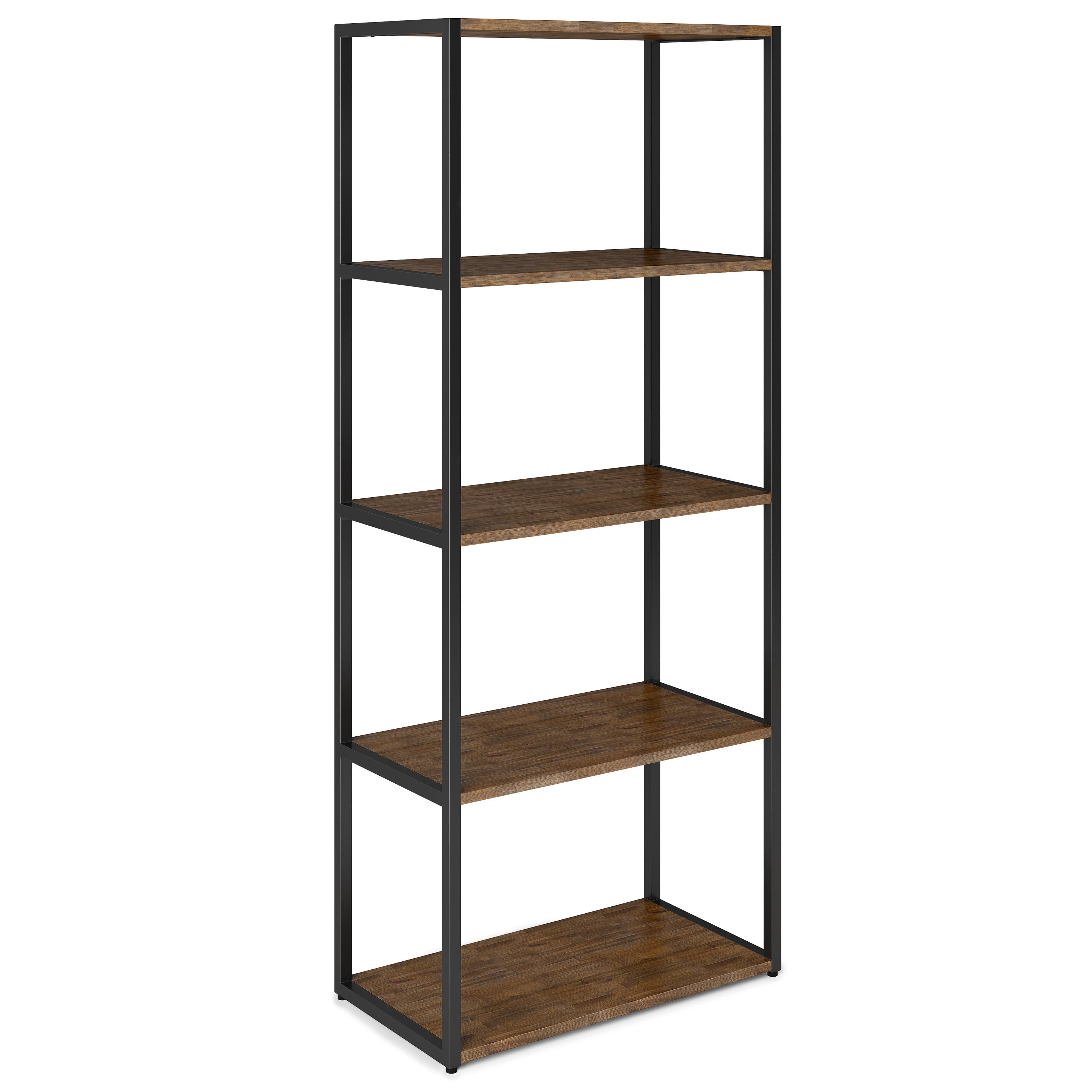 Ralston - Bookcase - Rustic Natural Aged Brown--1